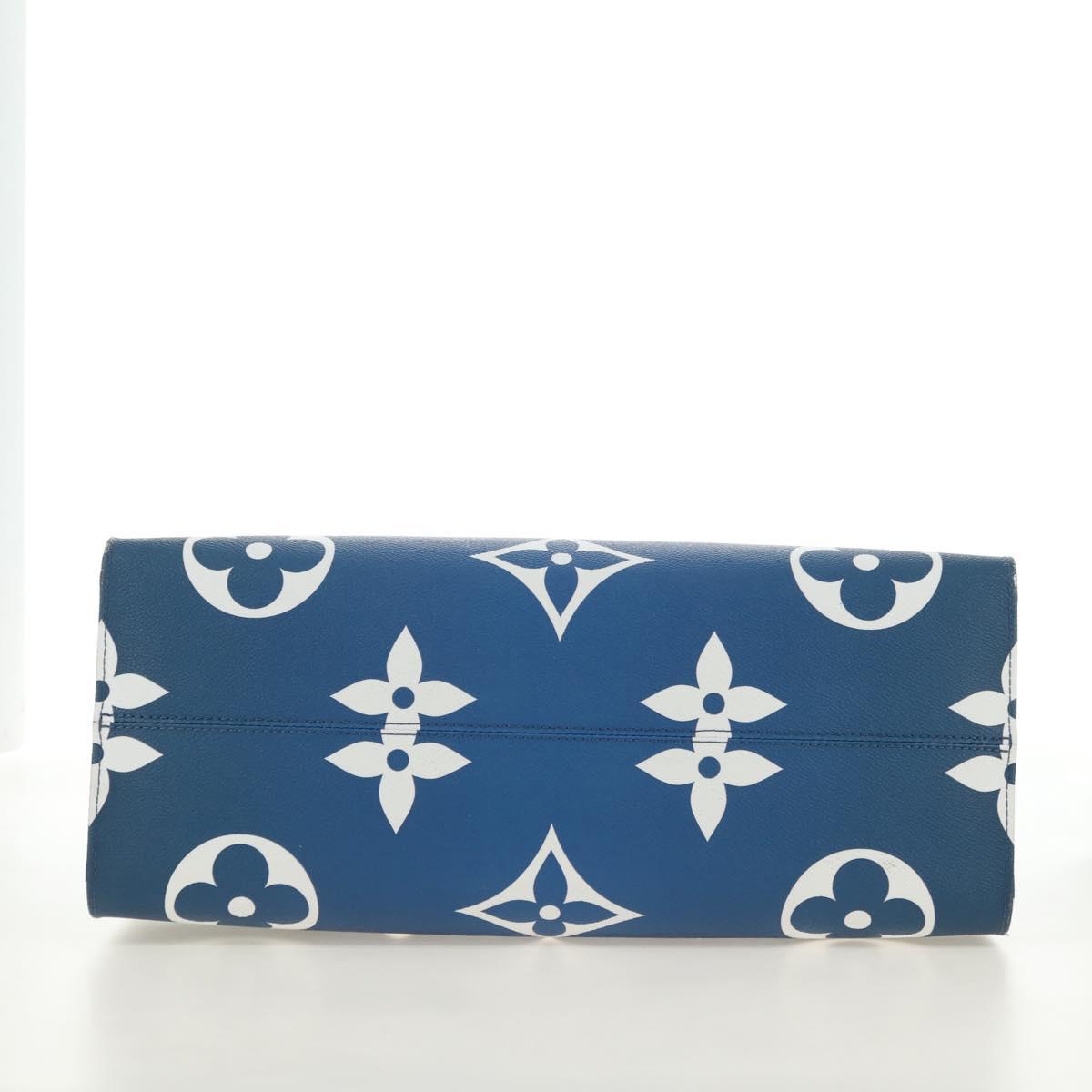 LOUIS VUITTON LV Escal Monogram On the Go GM Bag Blue M45120 LV Auth 181389SAM