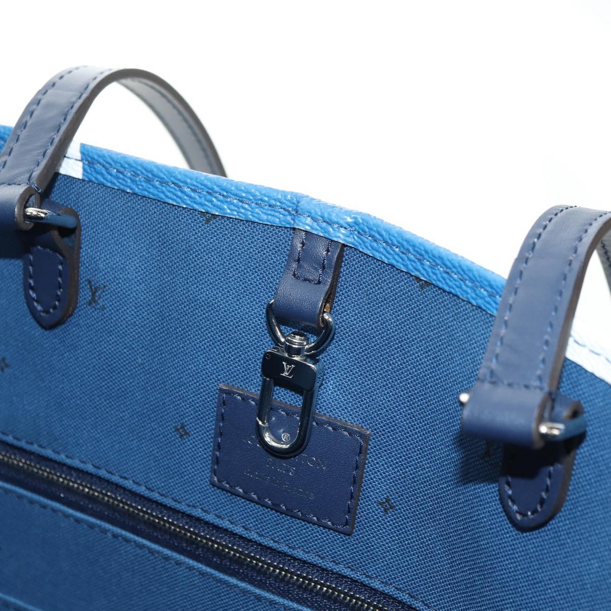 LOUIS VUITTON LV Escal Monogram On the Go GM Bag Blue M45120 LV Auth 181389SAM