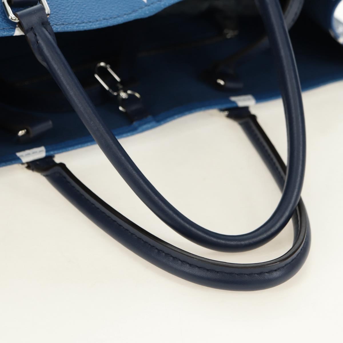 LOUIS VUITTON LV Escal Monogram On the Go GM Bag Blue M45120 LV Auth 181389SAM
