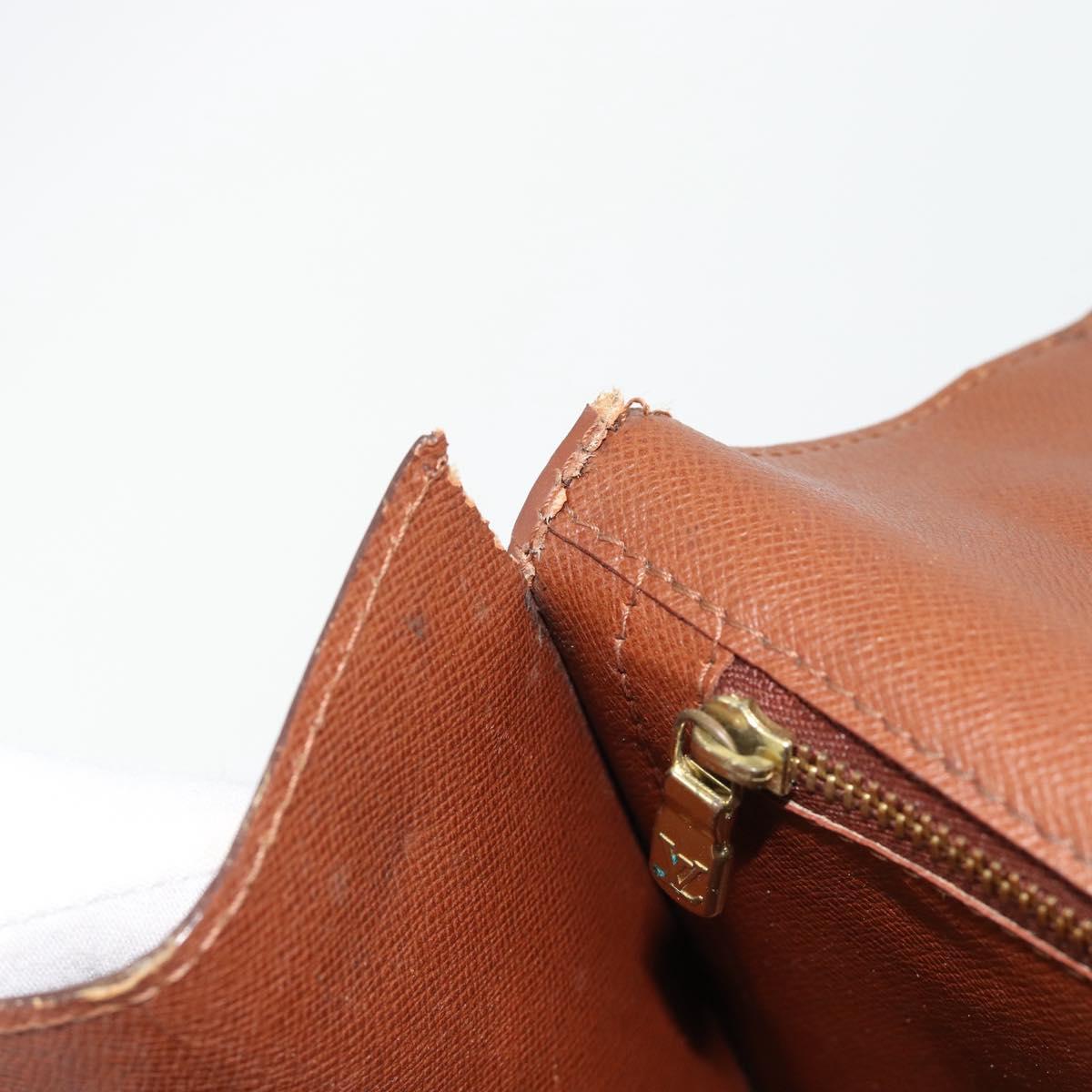 LOUIS VUITTON Monogram Monceau 28 Hand Bag M51185 LV Auth 181393