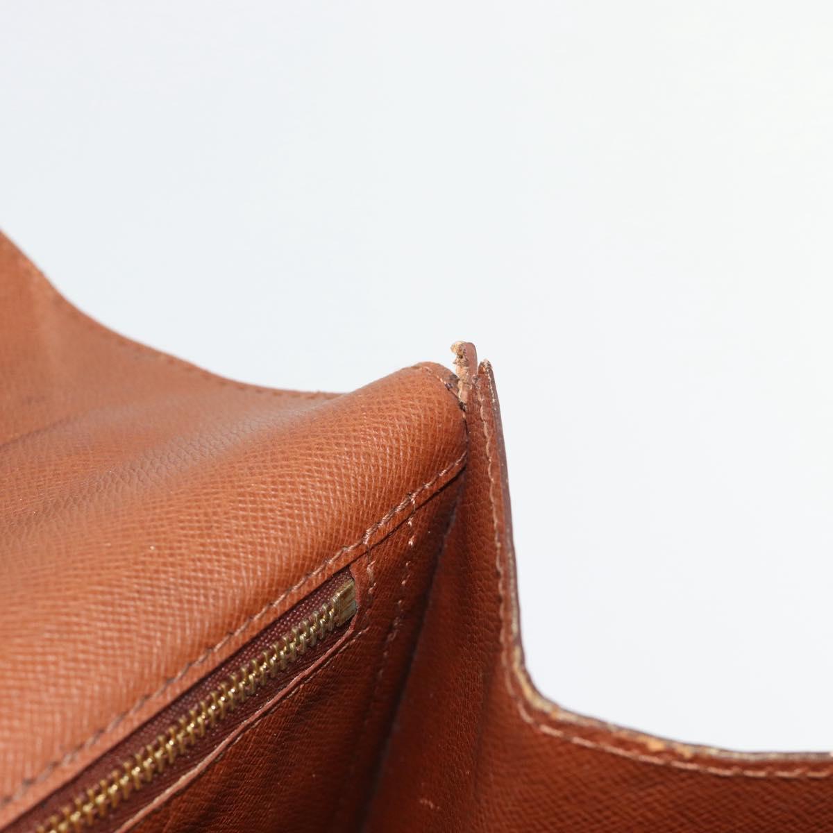 LOUIS VUITTON Monogram Monceau 28 Hand Bag M51185 LV Auth 181393