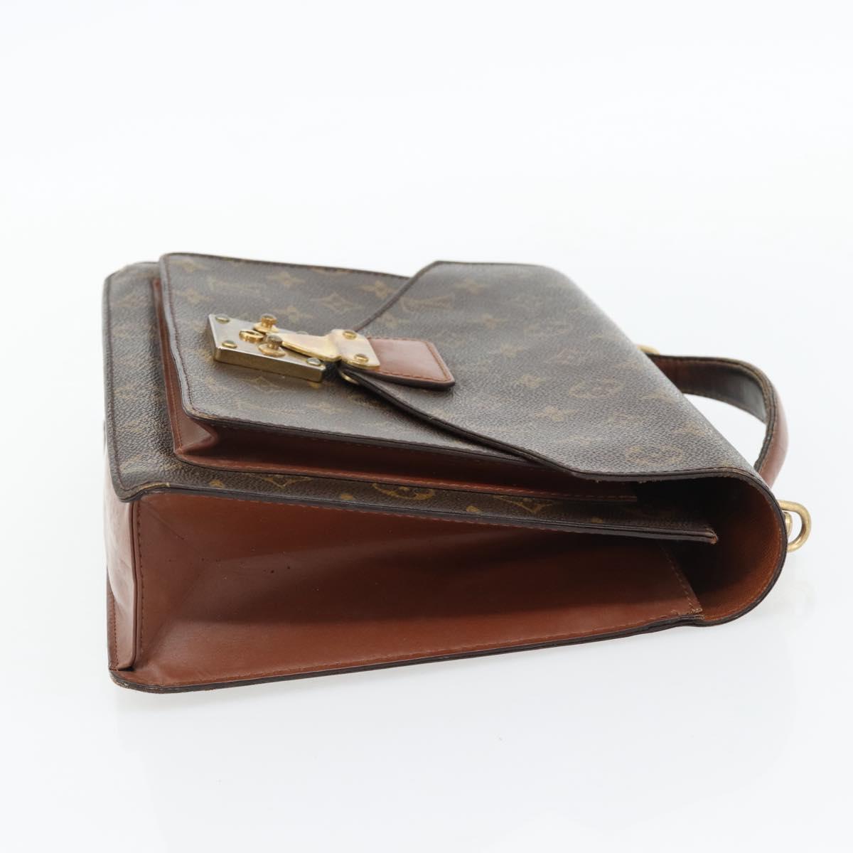 LOUIS VUITTON Monogram Monceau 28 Hand Bag M51185 LV Auth 181393