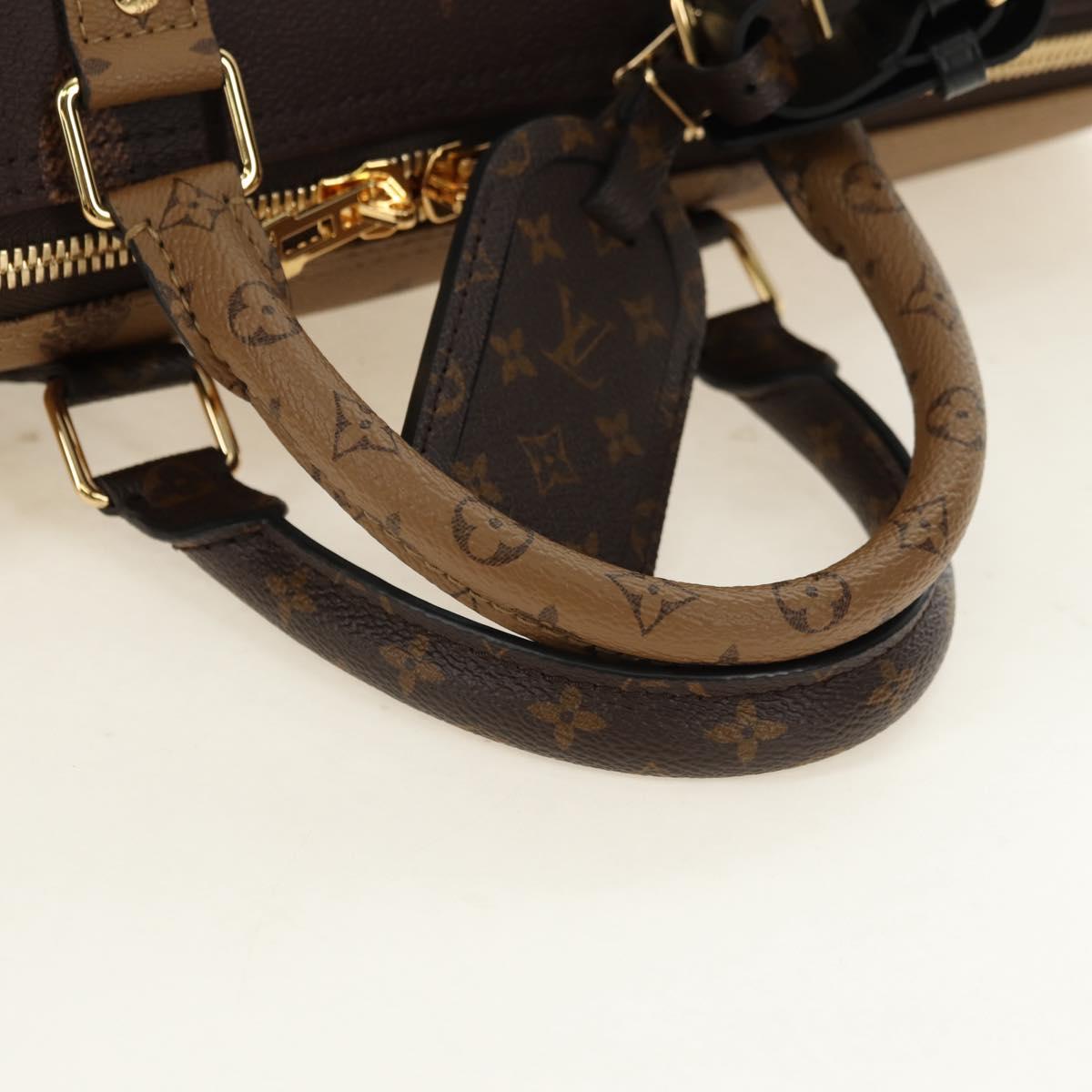 LOUIS VUITTON Reverse Giant Keepall Bandouliere 45 Bag M47211 LV Auth 181403SM