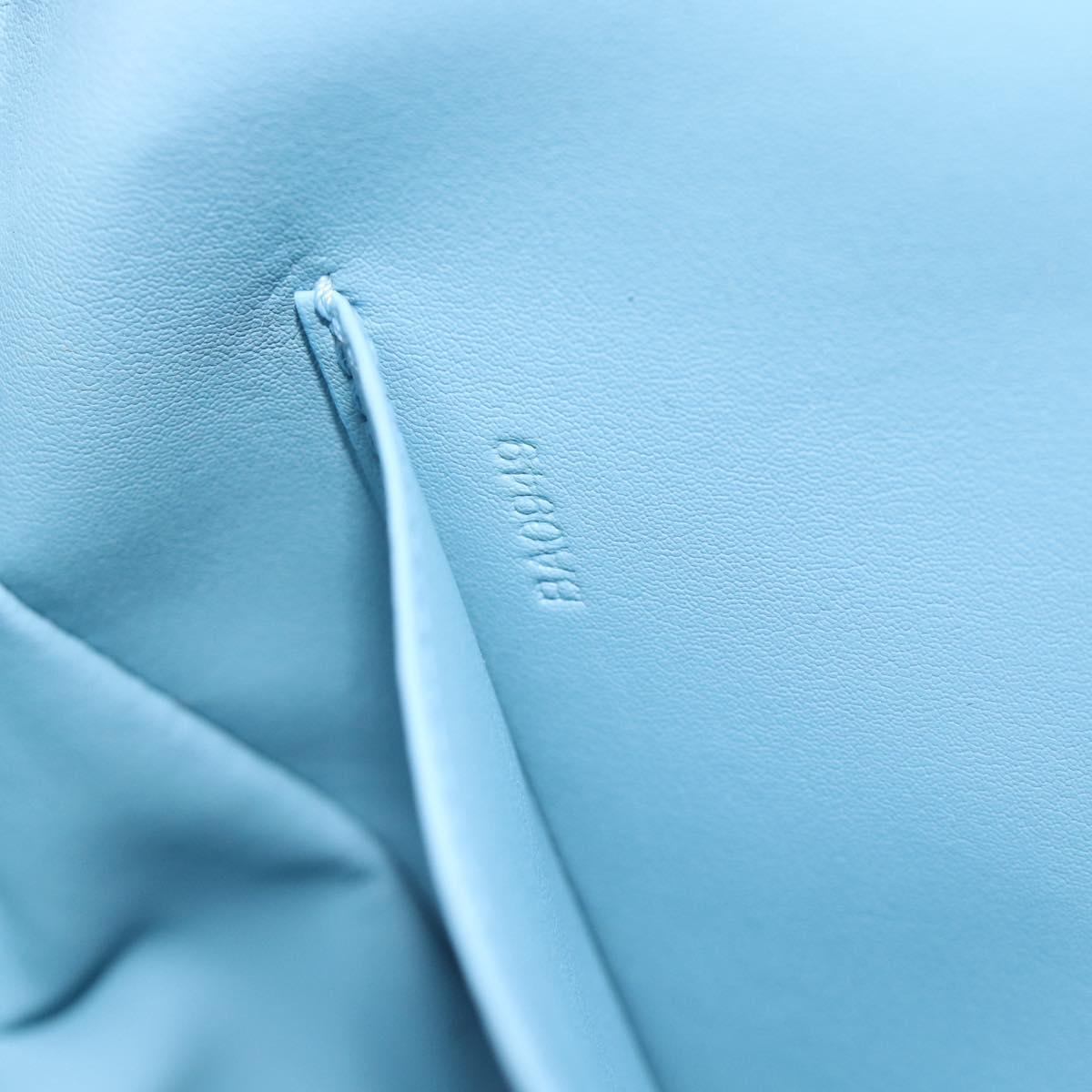 LOUIS VUITTON Monogram Vernis Thompson Street Bag Baby Blue M91009 Auth 181405