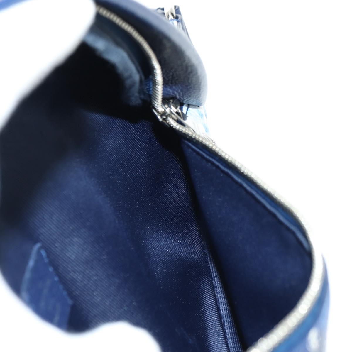LOUIS VUITTON Monogram Bandana Discovery Bum Bag Blue M20587 LV Auth 181423SM
