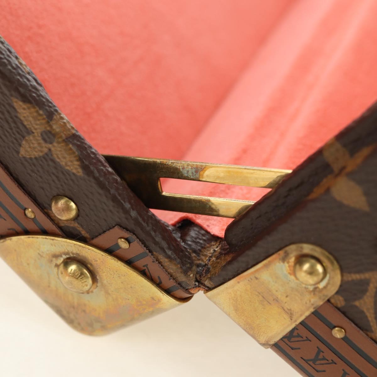 LOUIS VUITTON Monogram Coffretrezor 20 Jewelry Box Marron LV Auth 181425SM