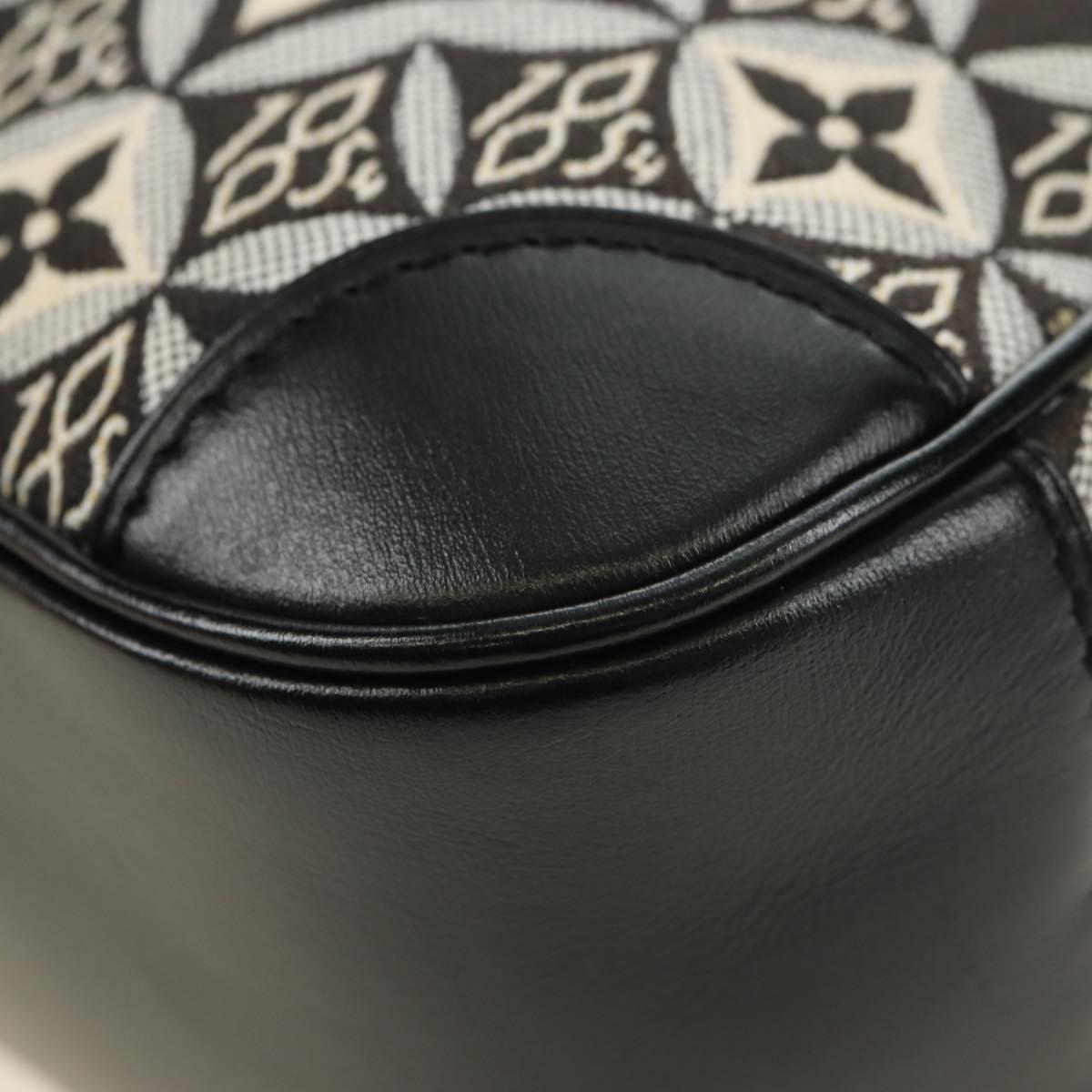 LOUIS VUITTON Monogram Jaguar Deauville MINI Bag Black M57205 LV Auth 181427M
