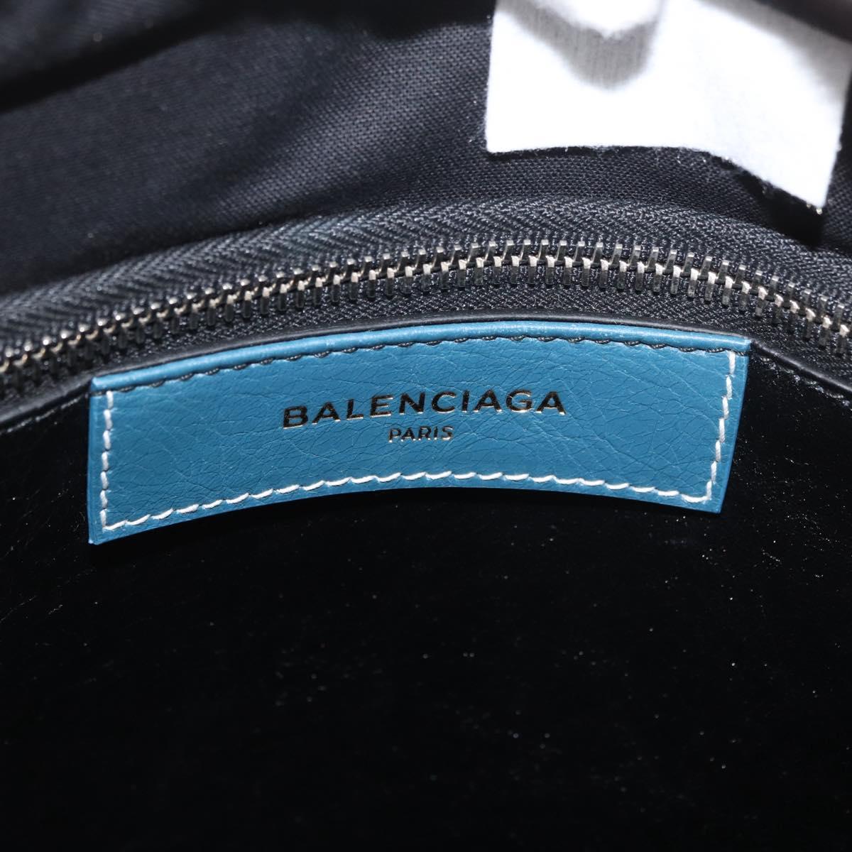 BALENCIAGA Bazaar Shopper XS Bag Leather 2way Multicolor 452458 Auth 181432A