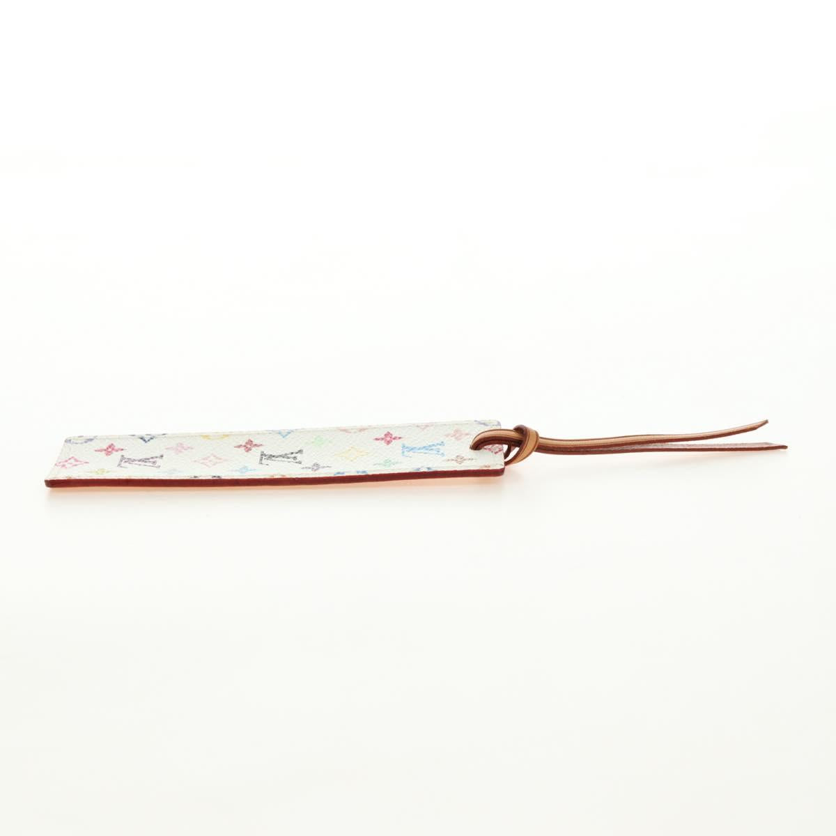 LOUIS VUITTON Monogram Multicolor Mark Page Kadu White M99196 LV Auth 181450V