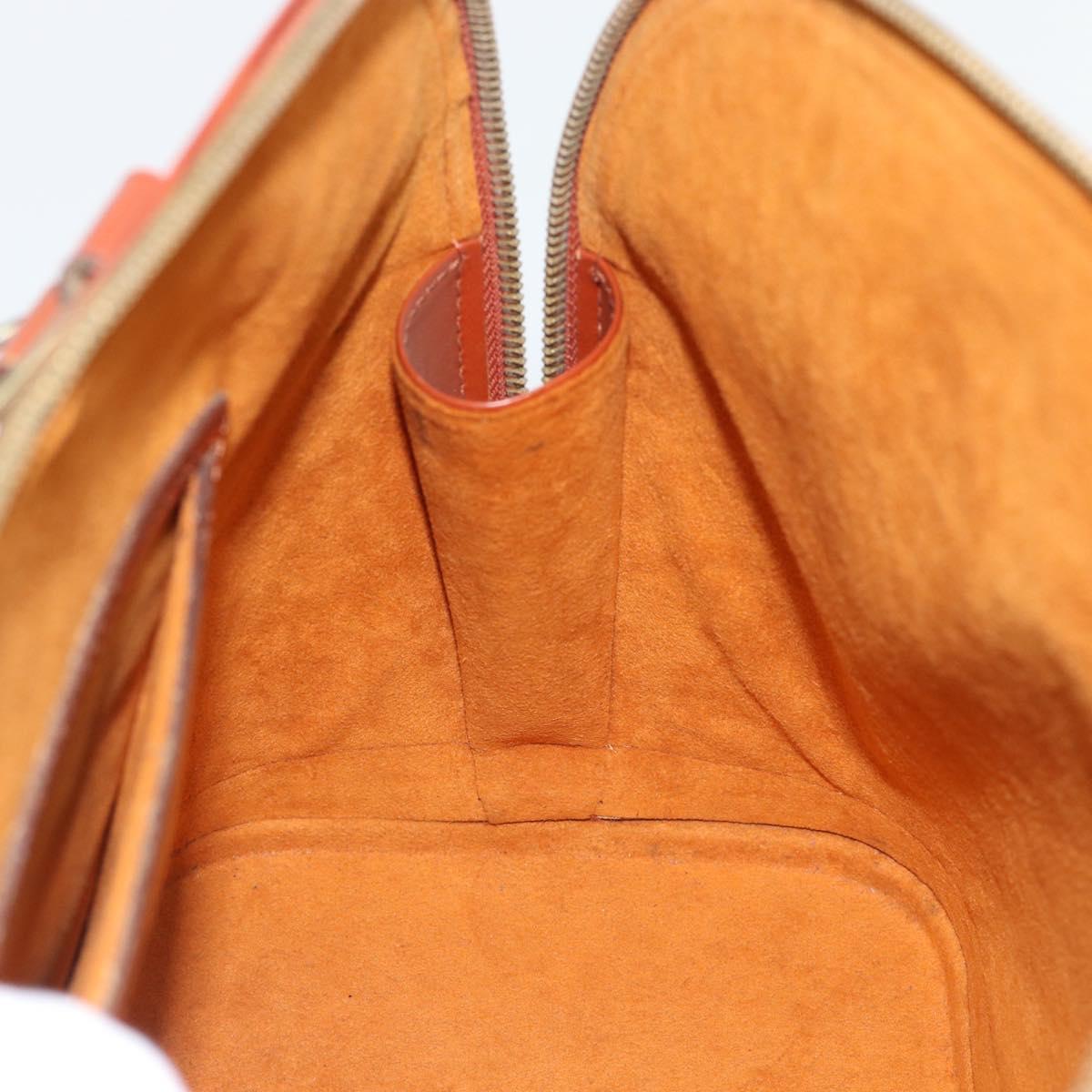 LOUIS VUITTON Epi Alma Hand Bag Brown M52143 LV Auth 181467V
