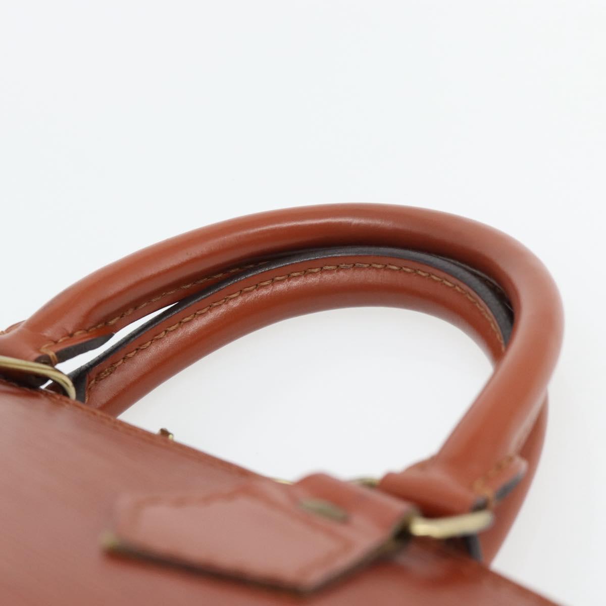 LOUIS VUITTON Epi Alma Hand Bag Brown M52143 LV Auth 181467V