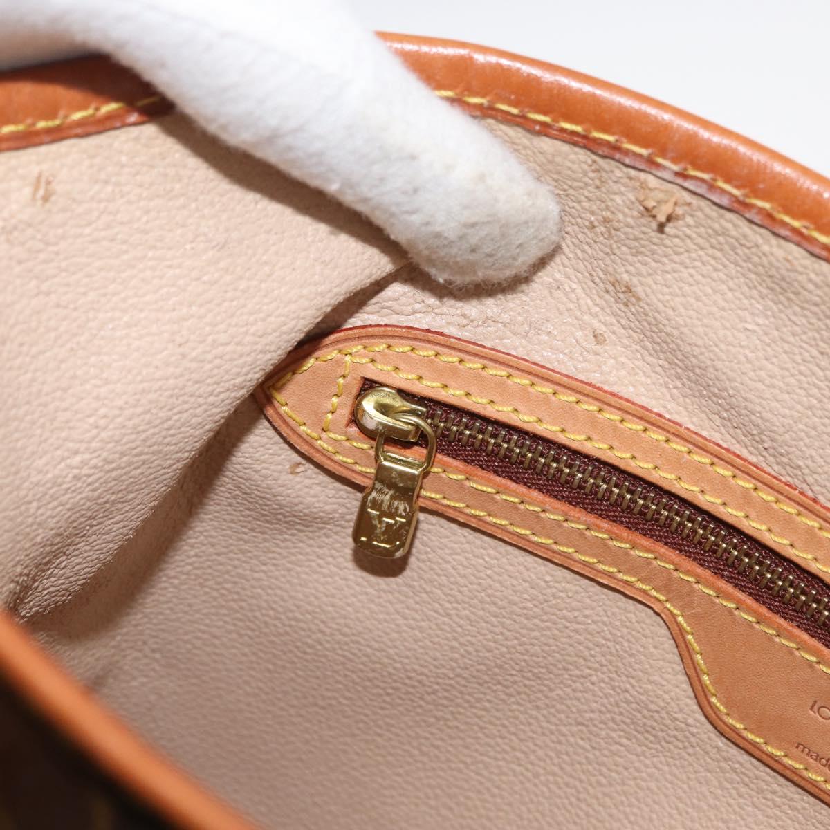 LOUIS VUITTON Monogram Bucket GM Shoulder Bag M42236 LV Auth 181469
