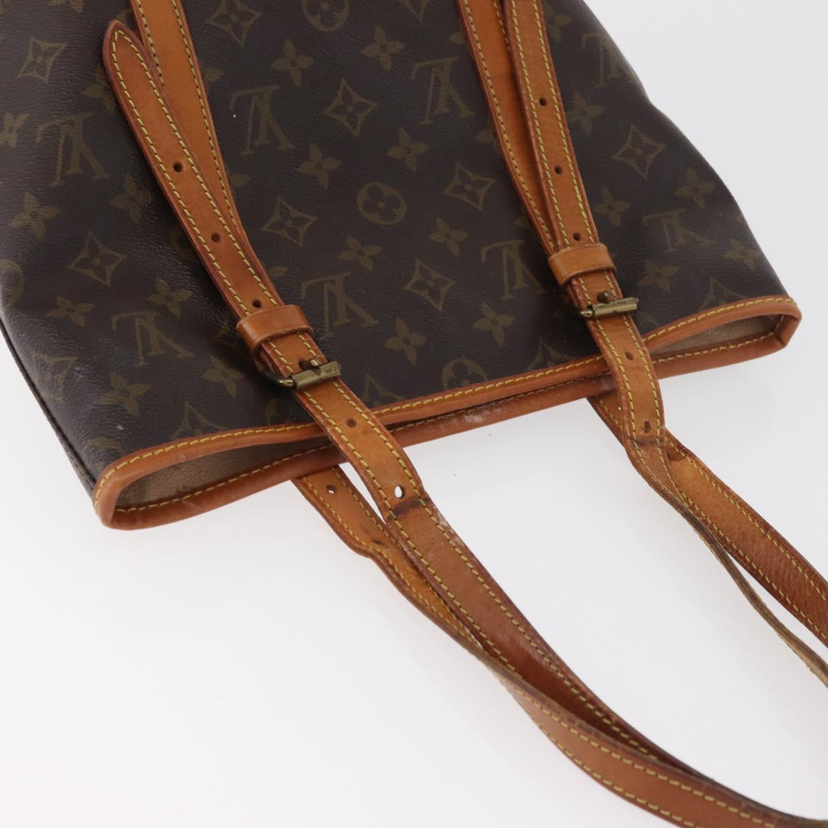 LOUIS VUITTON Monogram Bucket GM Shoulder Bag M42236 LV Auth 181469