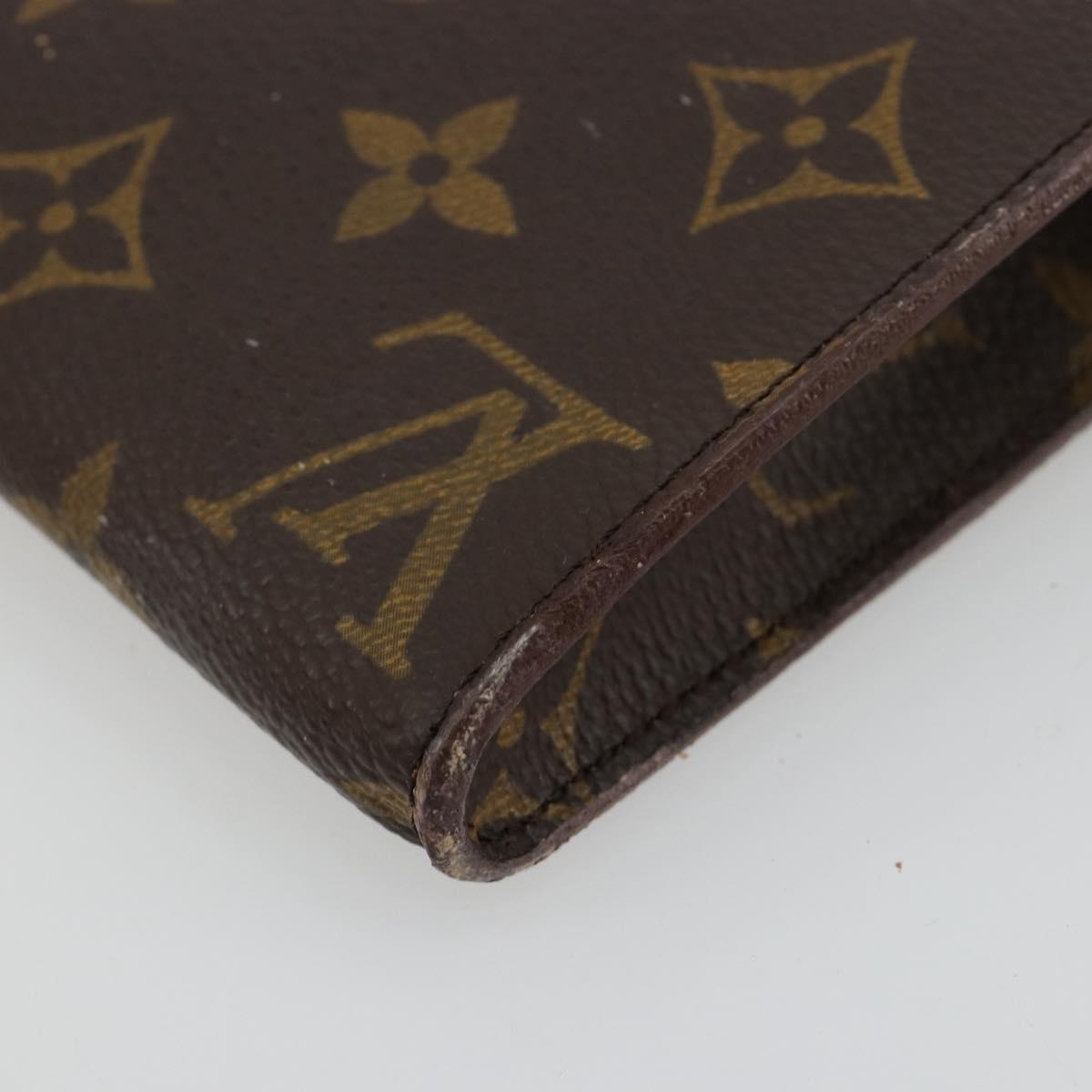 LOUIS VUITTON Monogram Bucket GM Accessory Pouch LV Auth 181470