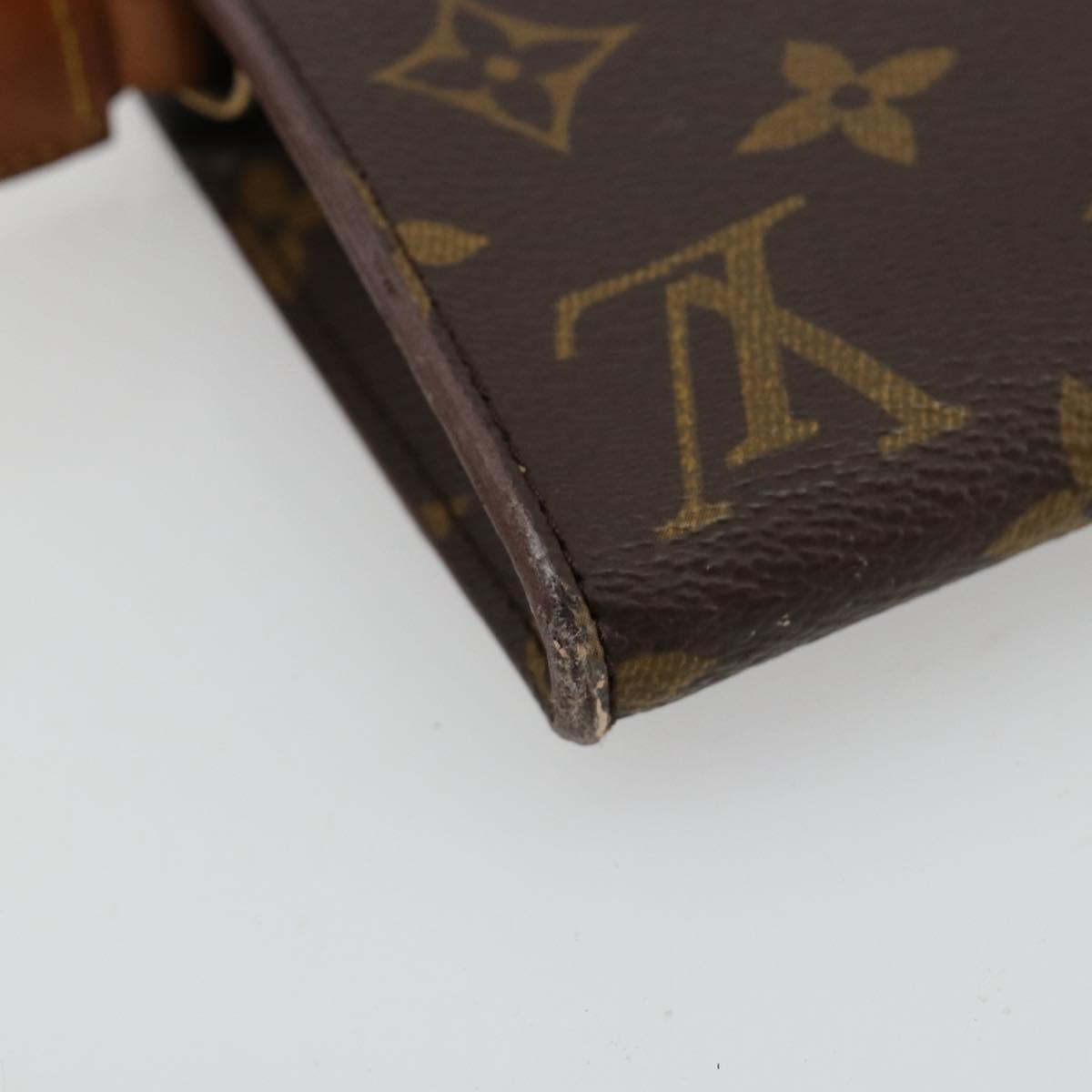 LOUIS VUITTON Monogram Bucket GM Accessory Pouch LV Auth 181470