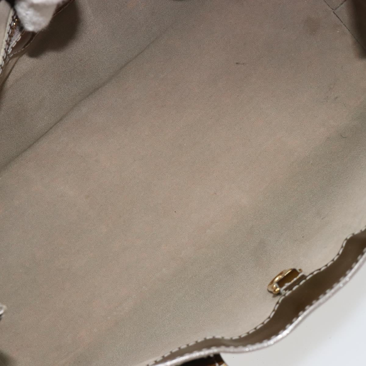 LOUIS VUITTON Monogram Vernis Wilshire PM Bag Gris Art Deco M91627 Auth 181471