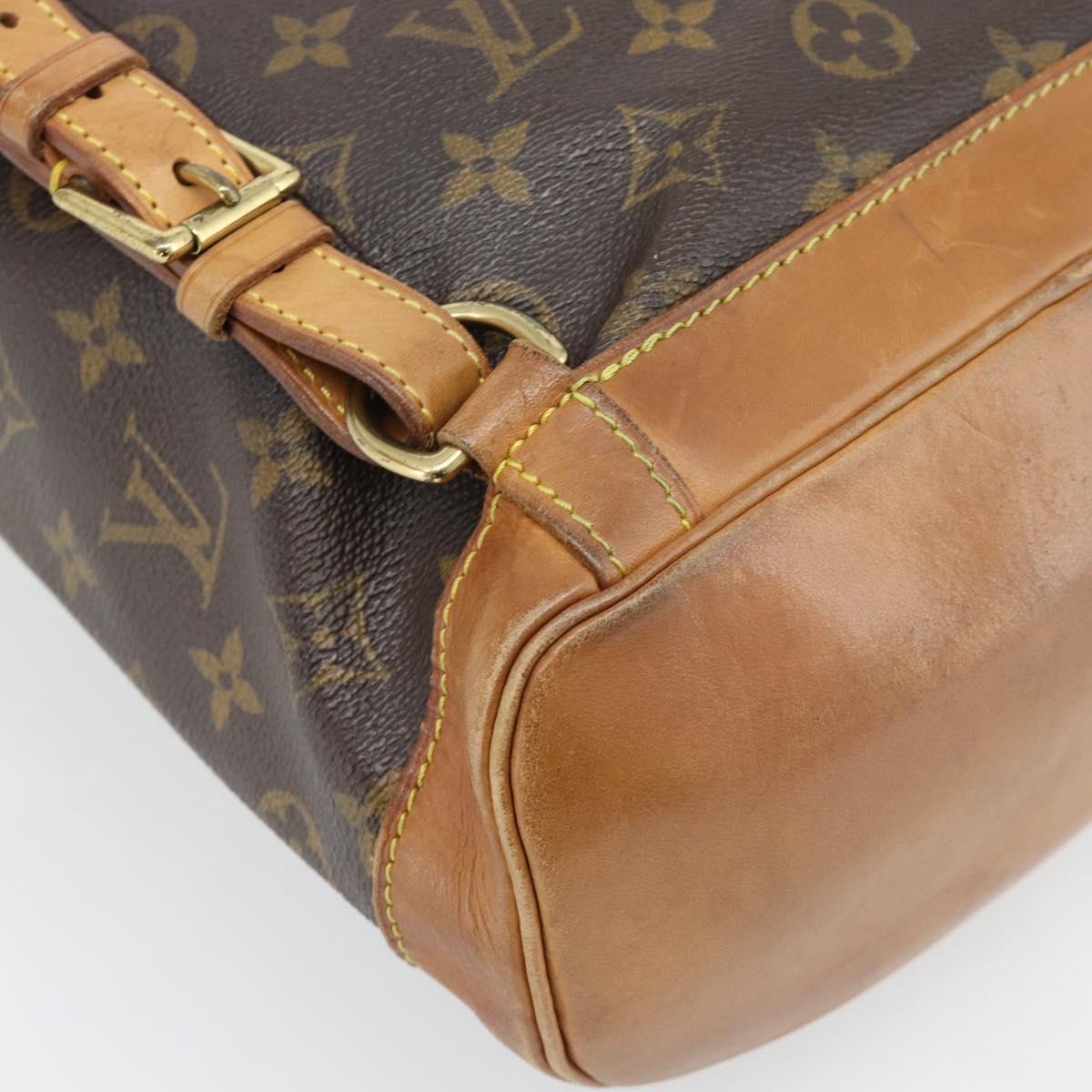 LOUIS VUITTON Monogram Montsouris MM Backpack M51136 LV Auth 181474