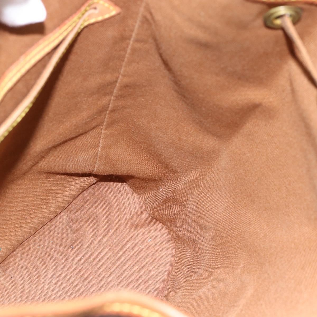 LOUIS VUITTON Monogram Montsouris MM Backpack M51136 LV Auth 181474
