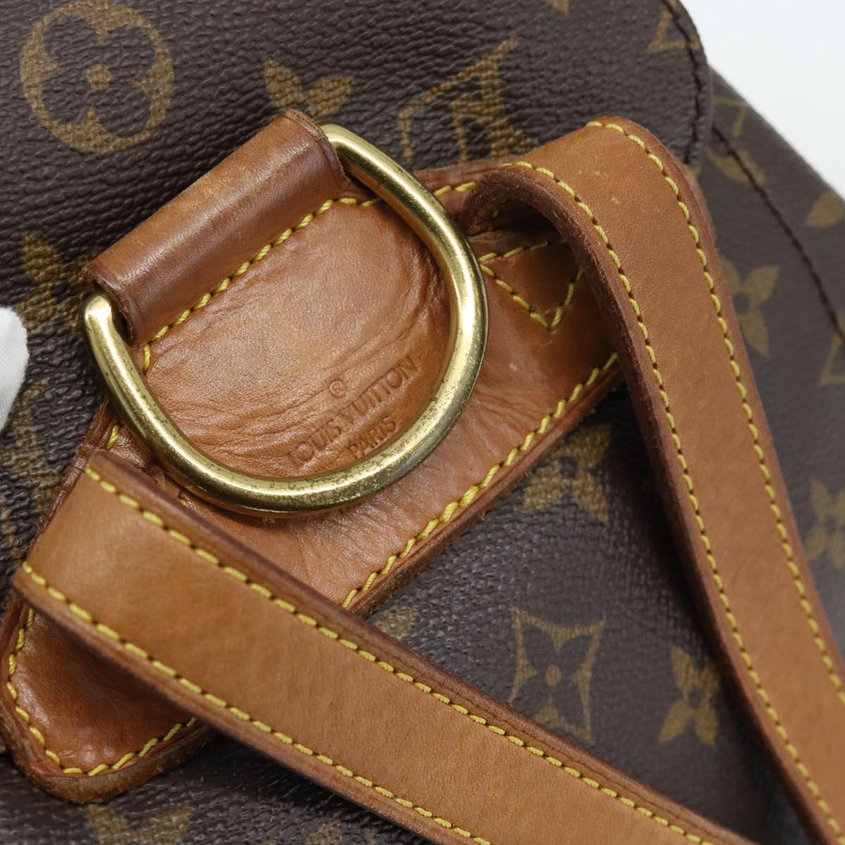 LOUIS VUITTON Monogram Montsouris MM Backpack M51136 LV Auth 181474