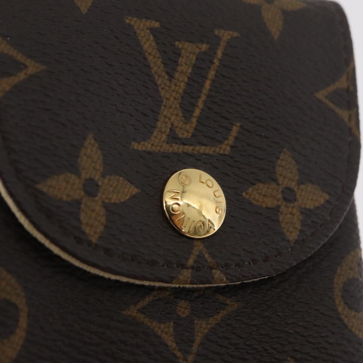 LOUIS VUITTON Monogram EtuiTelephonne MM Cell Phone Case M66546 LV Auth 181484A