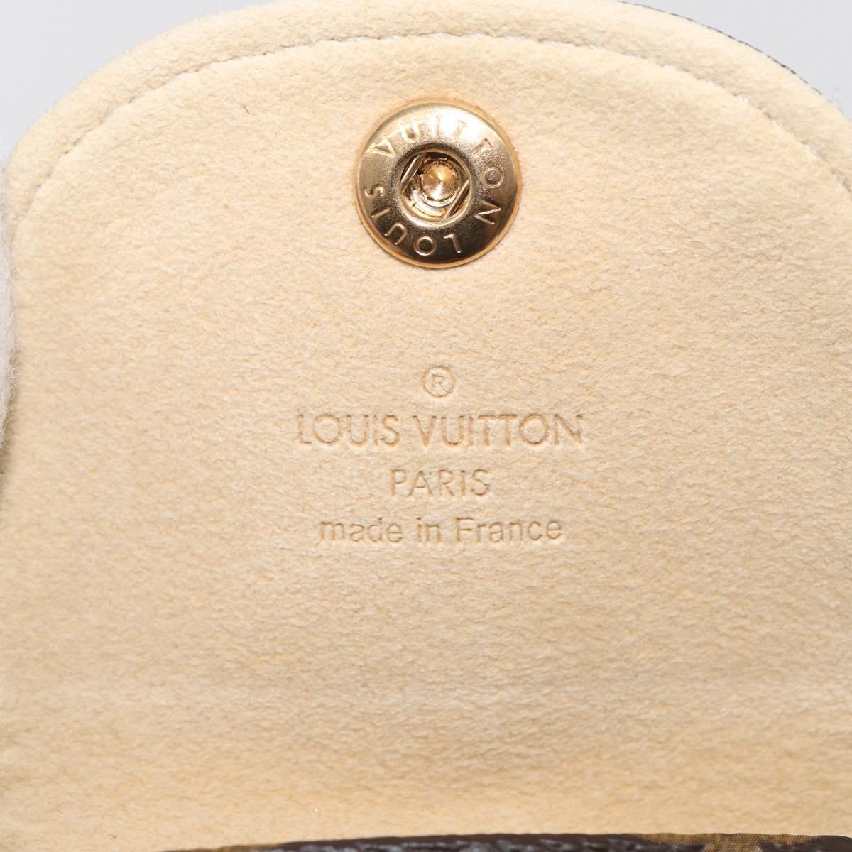 LOUIS VUITTON Monogram EtuiTelephonne MM Cell Phone Case M66546 LV Auth 181484A