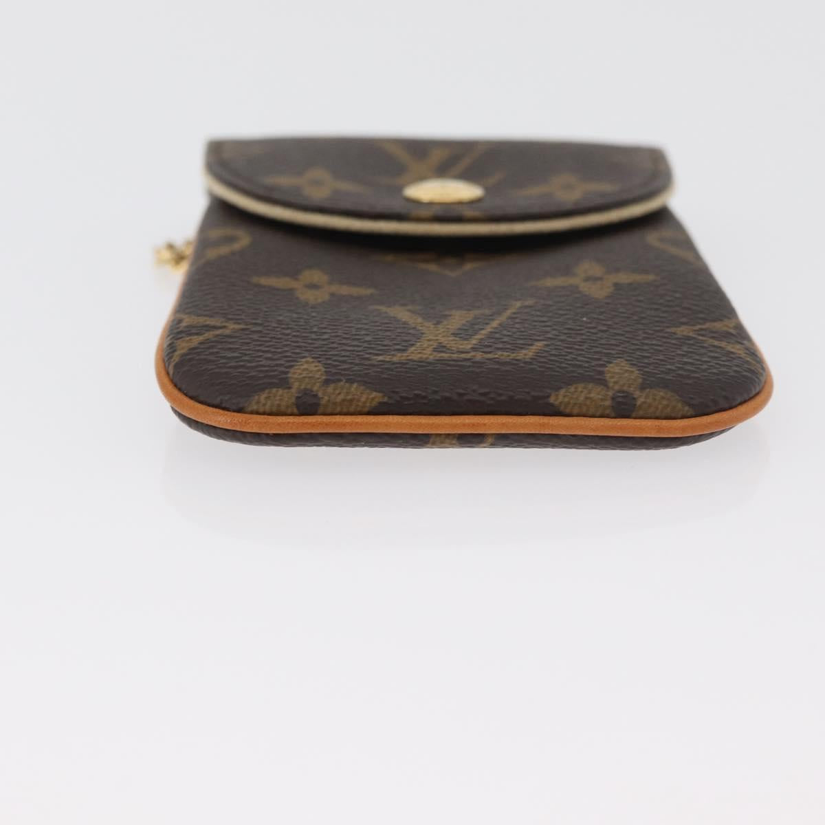 LOUIS VUITTON Monogram EtuiTelephonne MM Cell Phone Case M66546 LV Auth 181484A