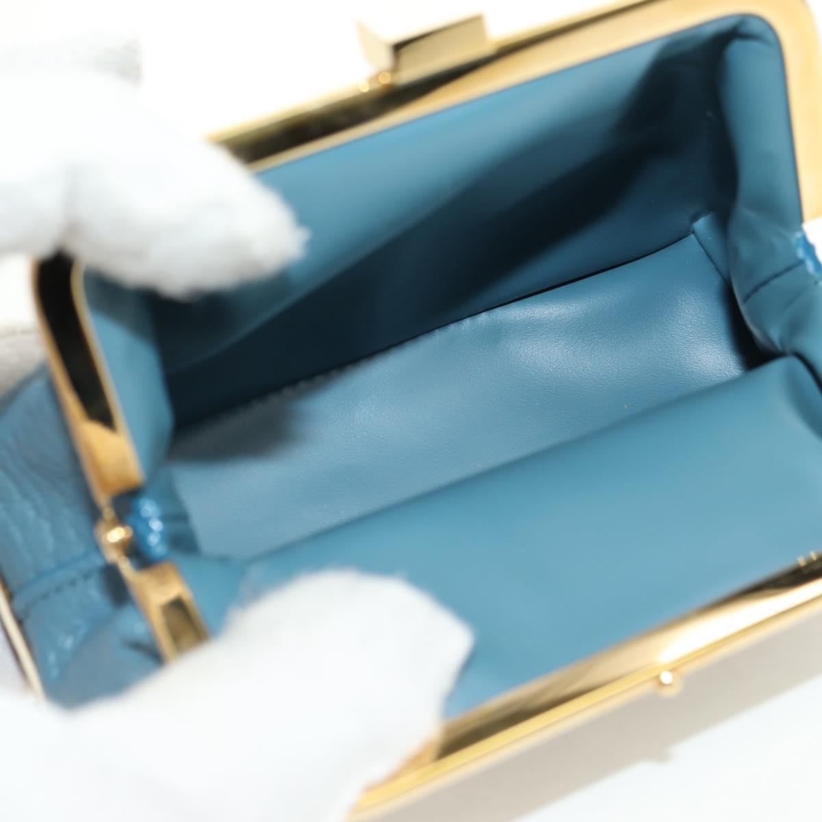 LOUIS VUITTON Suhari Porte Monnaie Viennois Coin Purse Blue M91833 Auth 181485V