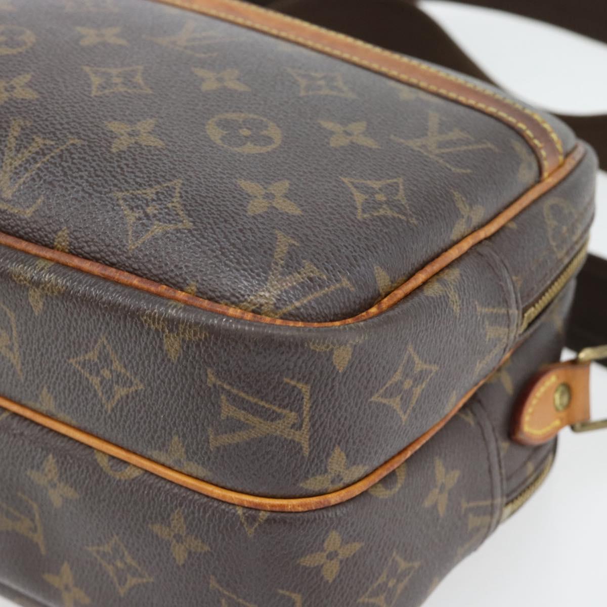 LOUIS VUITTON Monogram Reporter PM Shoulder Bag M45254 LV Auth 181510