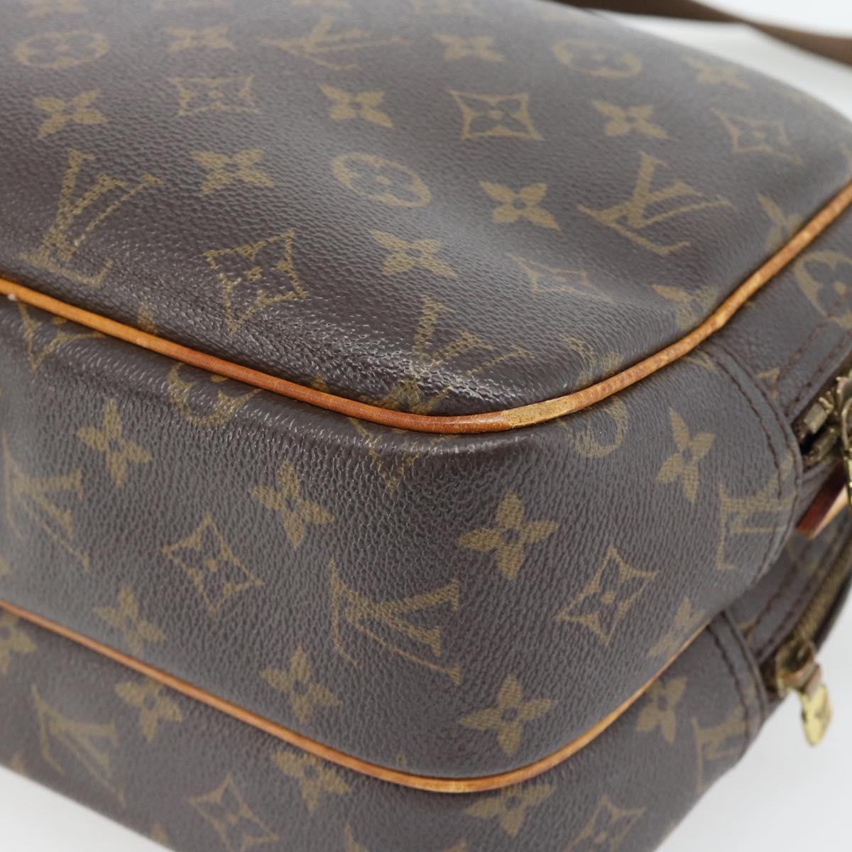 LOUIS VUITTON Monogram Reporter PM Shoulder Bag M45254 LV Auth 181510