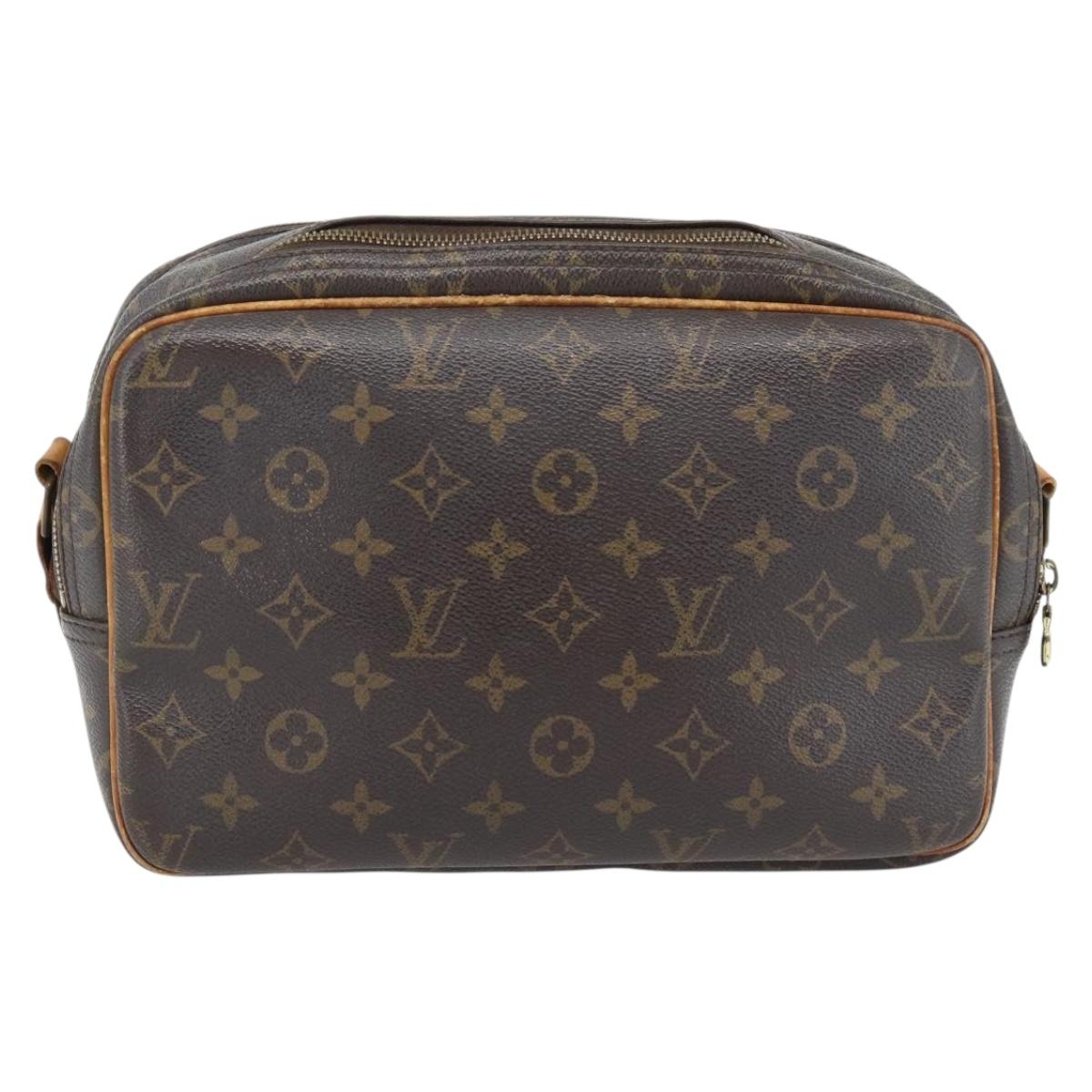 LOUIS VUITTON Monogram Reporter PM Shoulder Bag M45254 LV Auth 181510