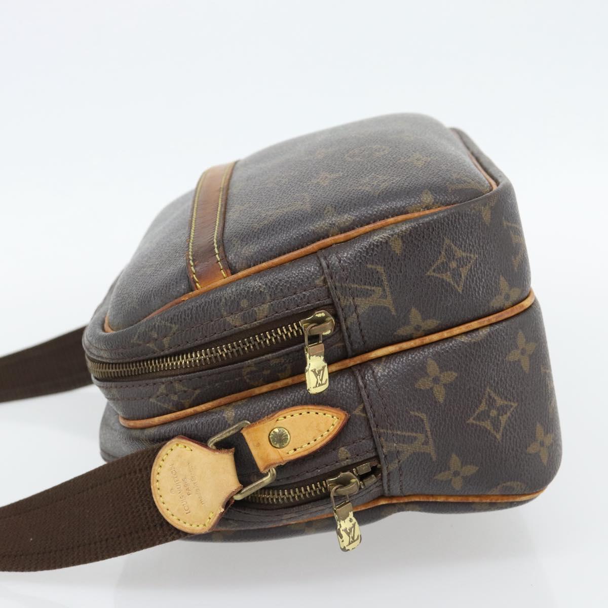 LOUIS VUITTON Monogram Reporter PM Shoulder Bag M45254 LV Auth 181510