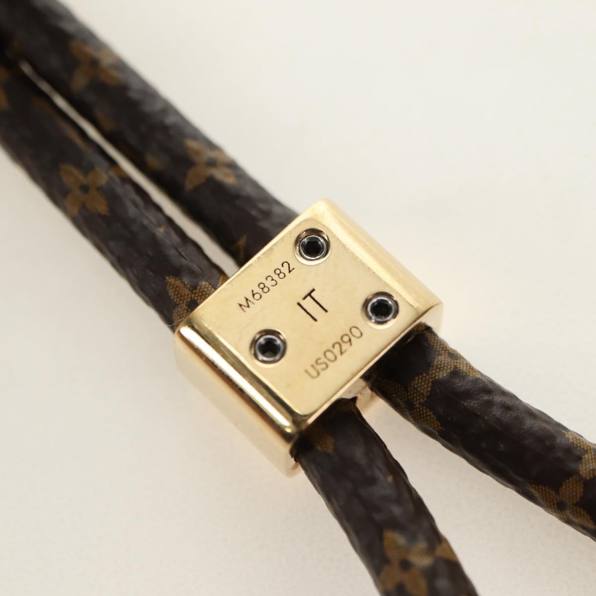 LOUIS VUITTON Von Holder Louise iPhone Case Strap M68382 LV Auth 181515M