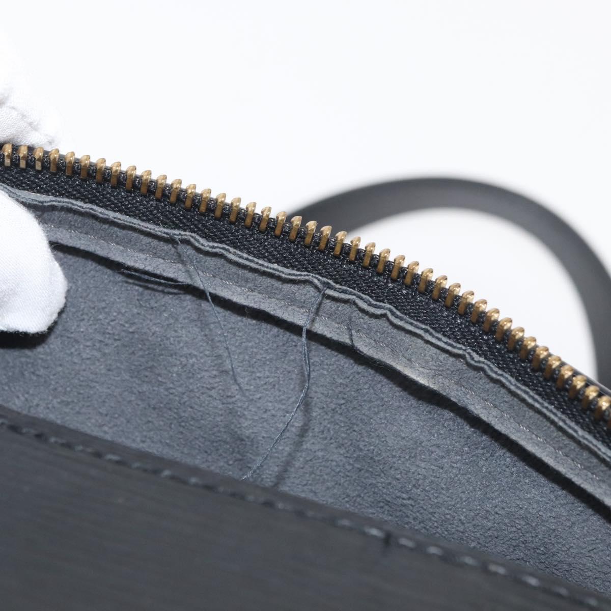 LOUIS VUITTON Epi Soufflot Hand Bag Black M52222 LV Auth 181533SAV