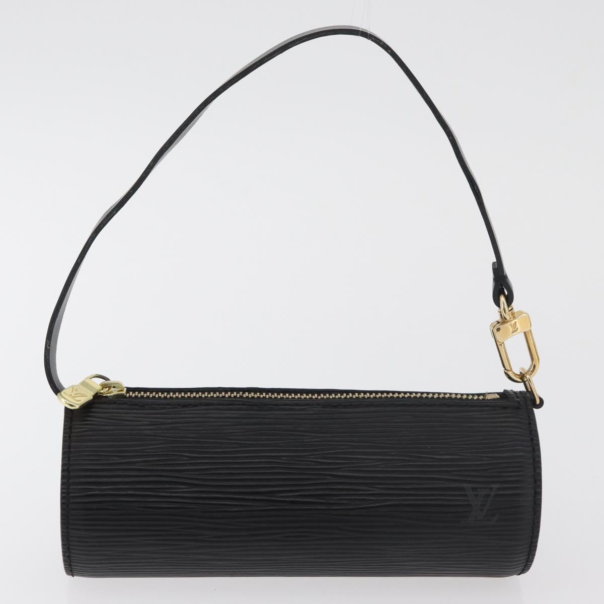 LOUIS VUITTON Epi Soufflot Hand Bag Black M52222 LV Auth 181533SAV