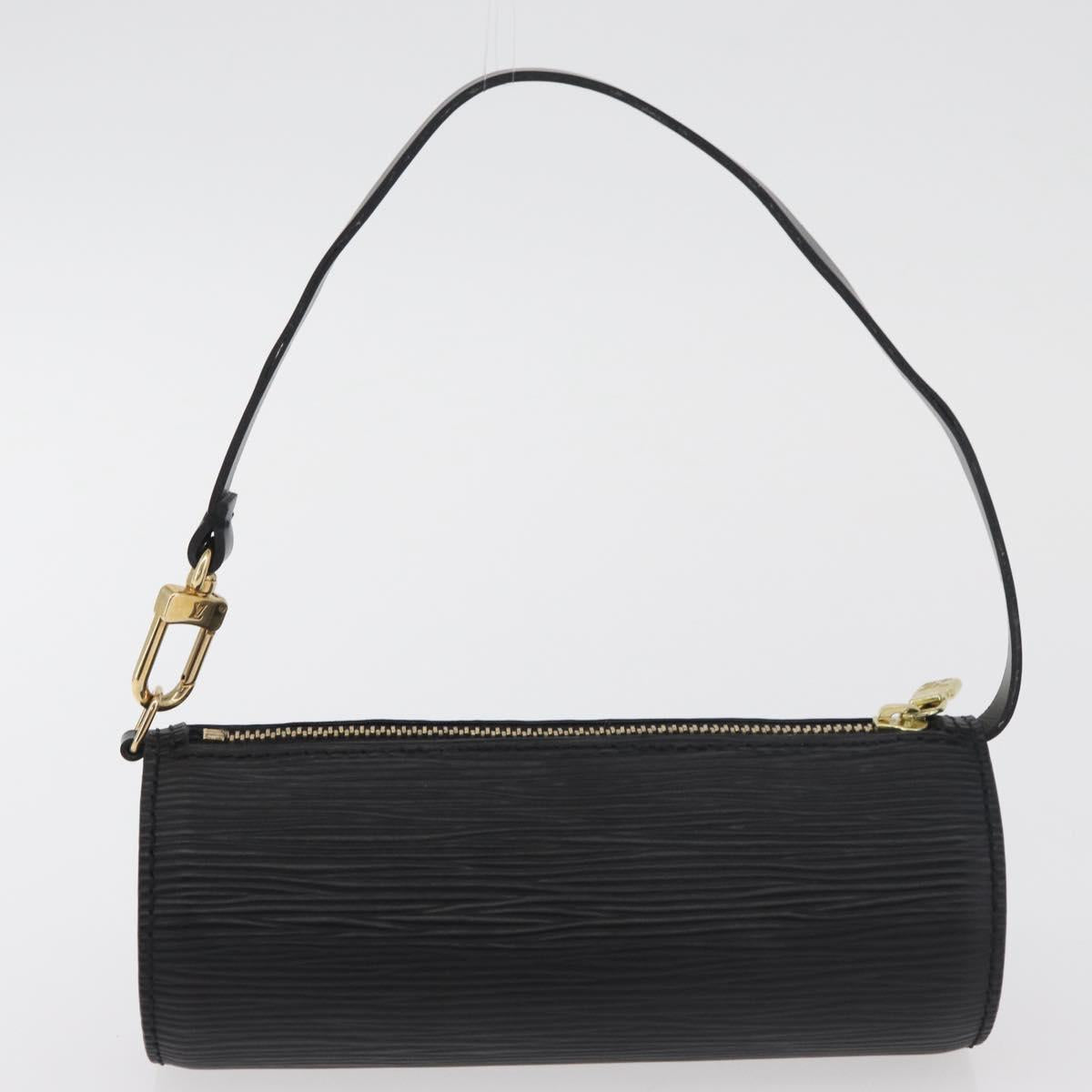 LOUIS VUITTON Epi Soufflot Hand Bag Black M52222 LV Auth 181533SAV