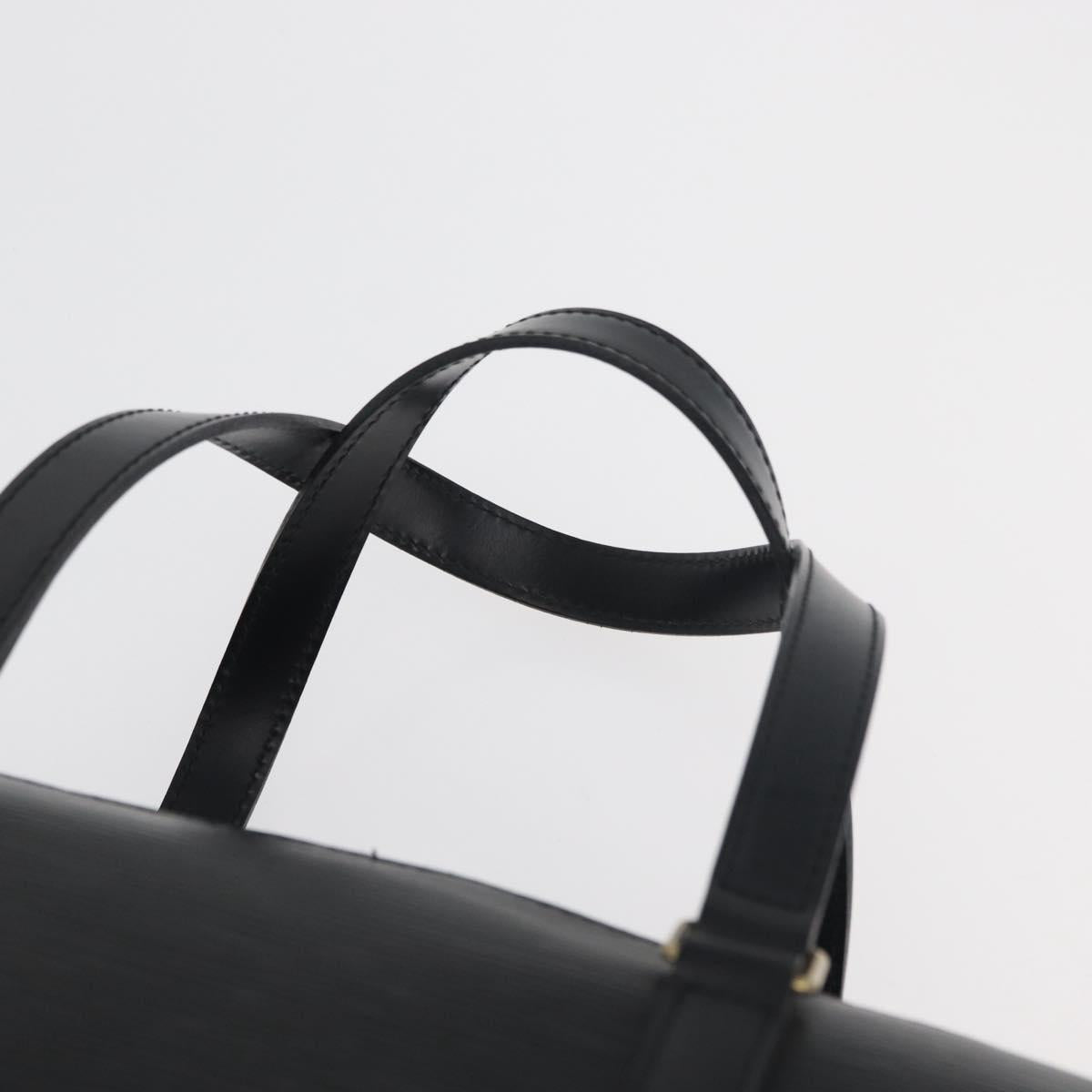 LOUIS VUITTON Epi Soufflot Hand Bag Black M52222 LV Auth 181533SAV