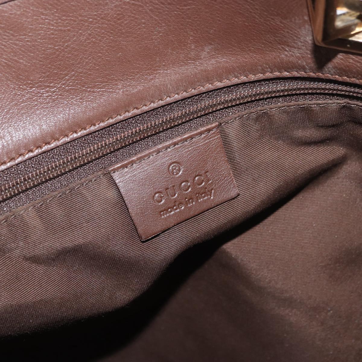GUCCI GG Canvas Tote Bag Pink Gold 002 1098 Auth 181565