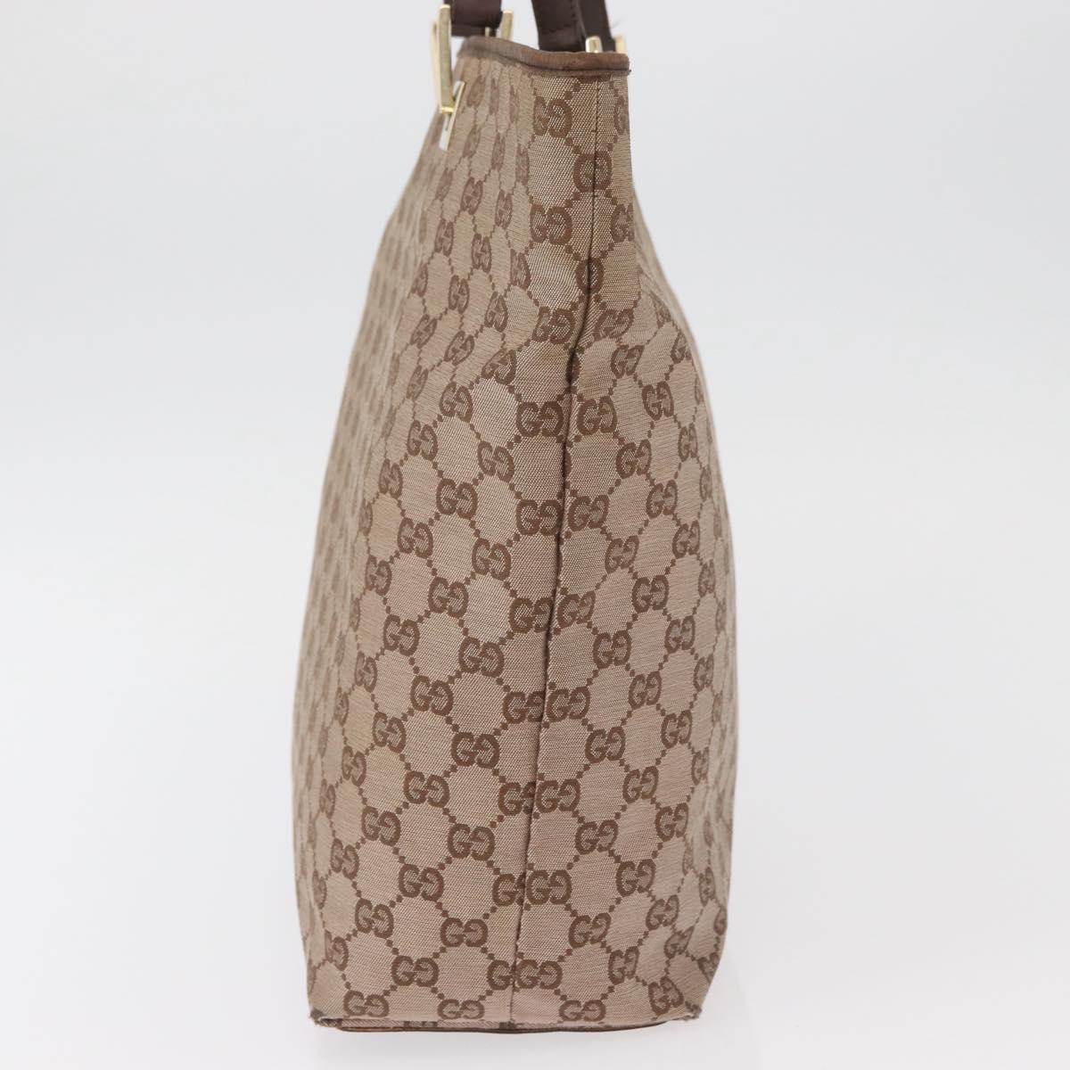 GUCCI GG Canvas Tote Bag Pink Gold 002 1098 Auth 181565