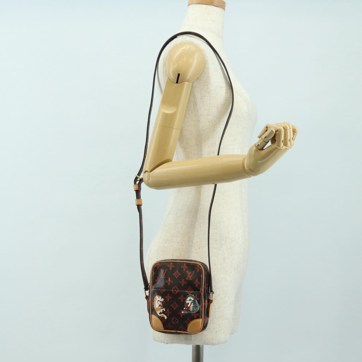 LOUIS VUITTON Catgram Panam Shoulder Bag M44399 LV Auth 181576SAM