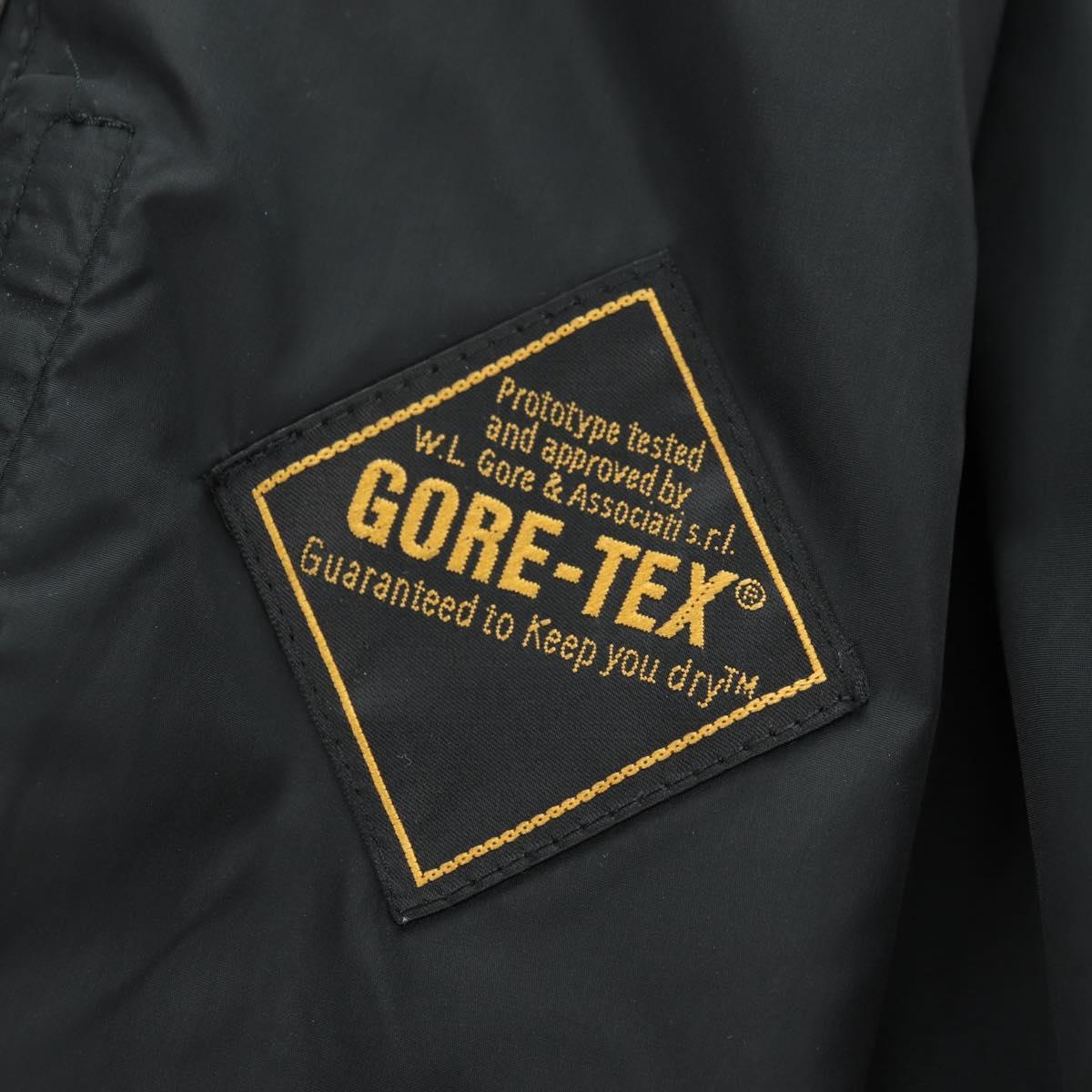 PRADA Gore-Tex Hoodie Jacket Polyester Khaki Auth 181586