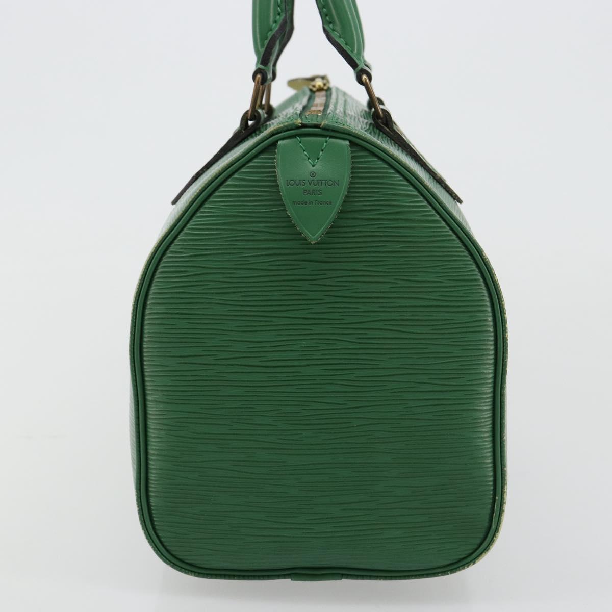 LOUIS VUITTON Epi Speedy 30 Hand Bag Borneo Green M43004 LV Auth 181610A