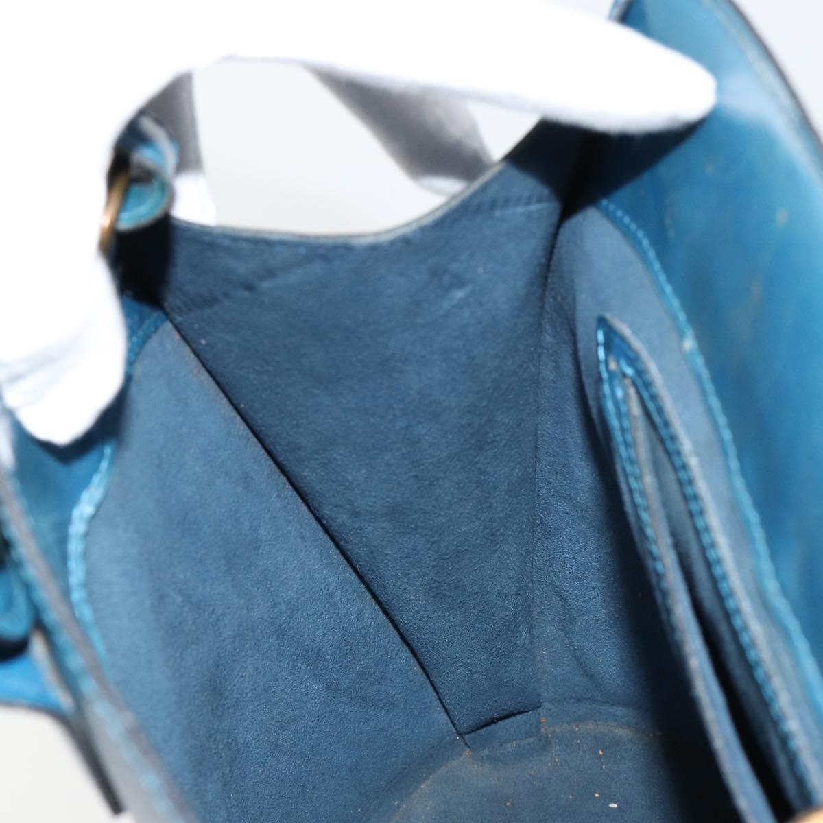 LOUIS VUITTON Epi Cluny Shoulder Bag Blue M52255 LV Auth 181611