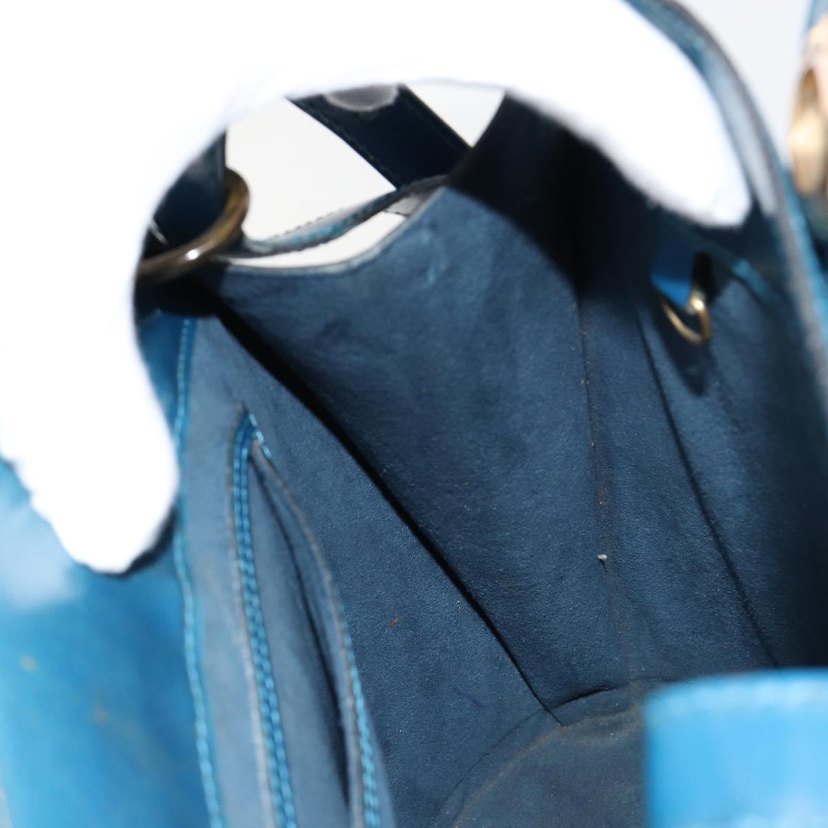 LOUIS VUITTON Epi Cluny Shoulder Bag Blue M52255 LV Auth 181611