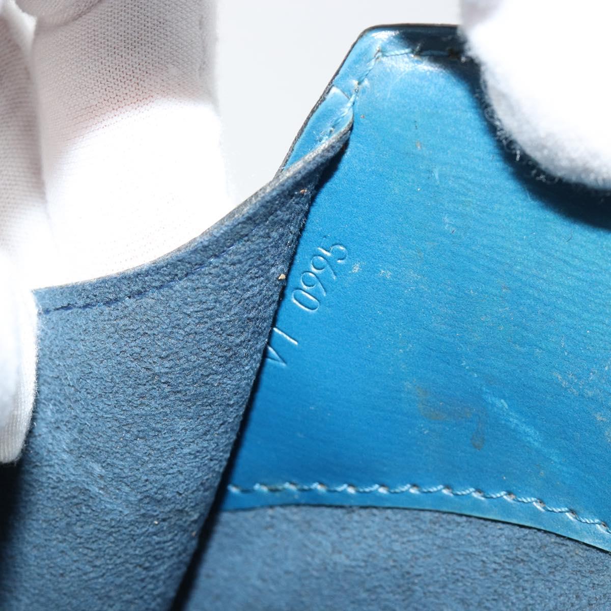 LOUIS VUITTON Epi Cluny Shoulder Bag Blue M52255 LV Auth 181611