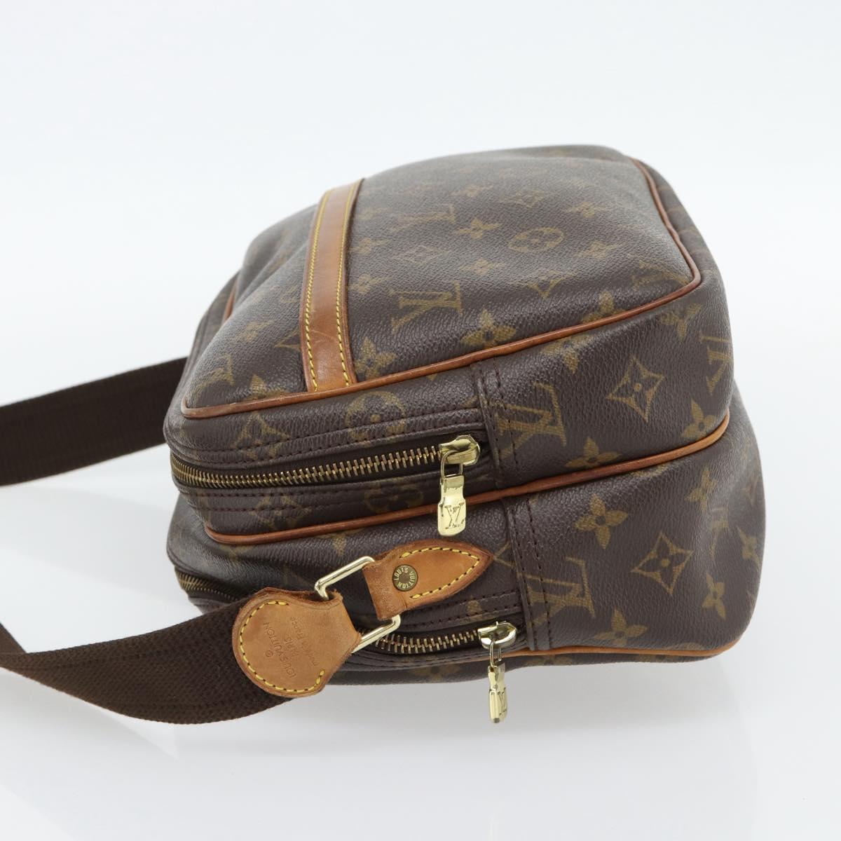 LOUIS VUITTON Monogram Reporter PM Shoulder Bag M45254 LV Auth 181614