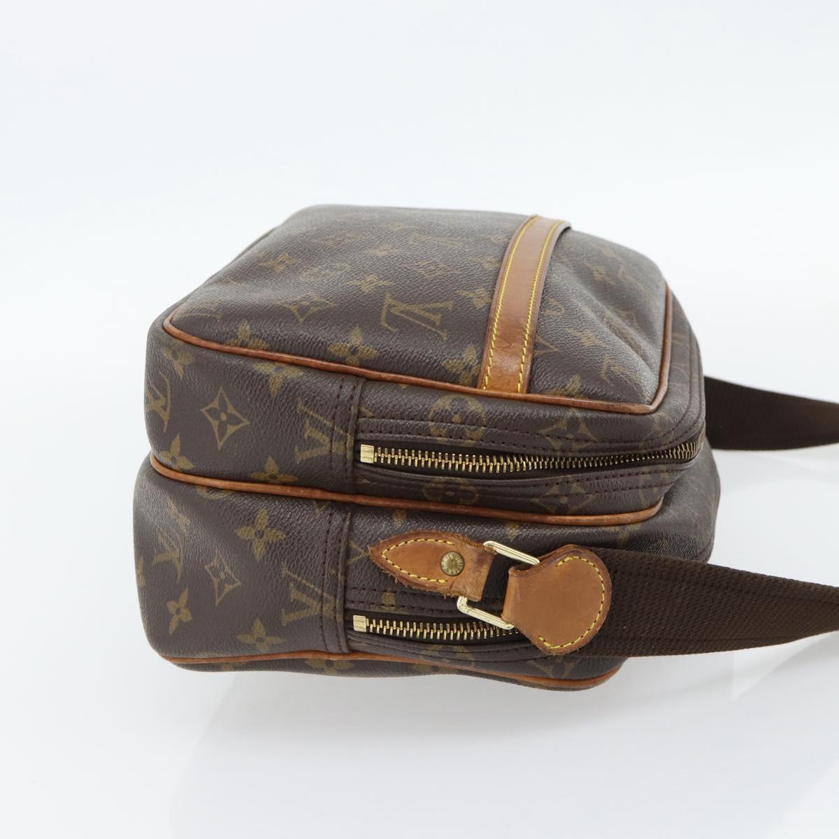 LOUIS VUITTON Monogram Reporter PM Shoulder Bag M45254 LV Auth 181614