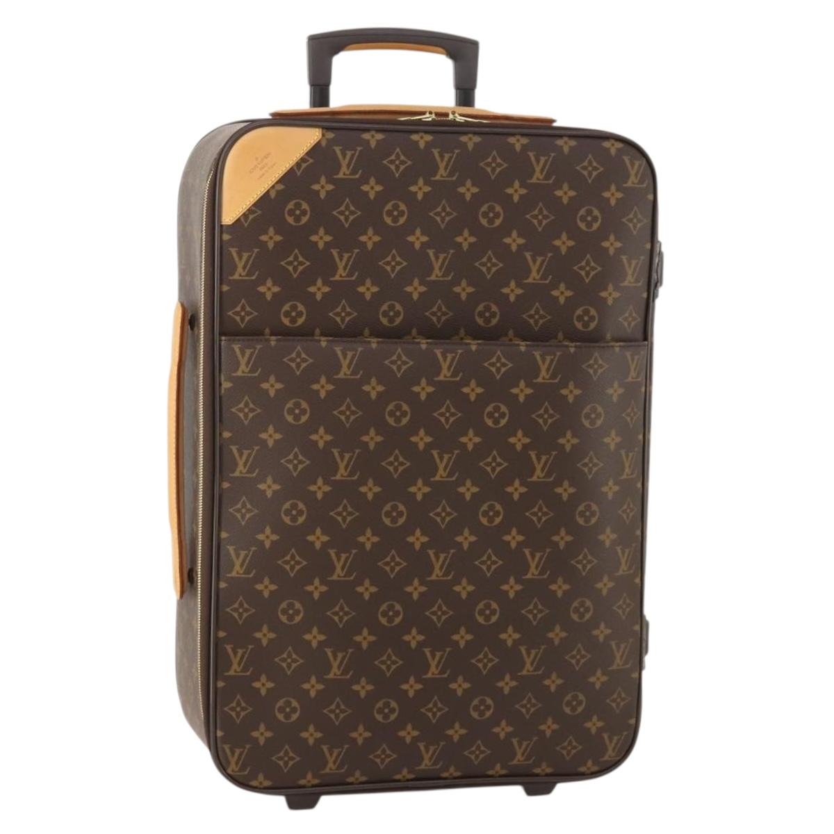 LOUIS VUITTON Monogram Pegas 55 Suitcase M23294 LV Auth 181627A