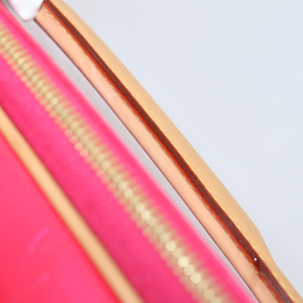 LOUIS VUITTON Monogram Vernis Pegas 55 Suitcase Fuchsia Pink M41226 Auth 181628A