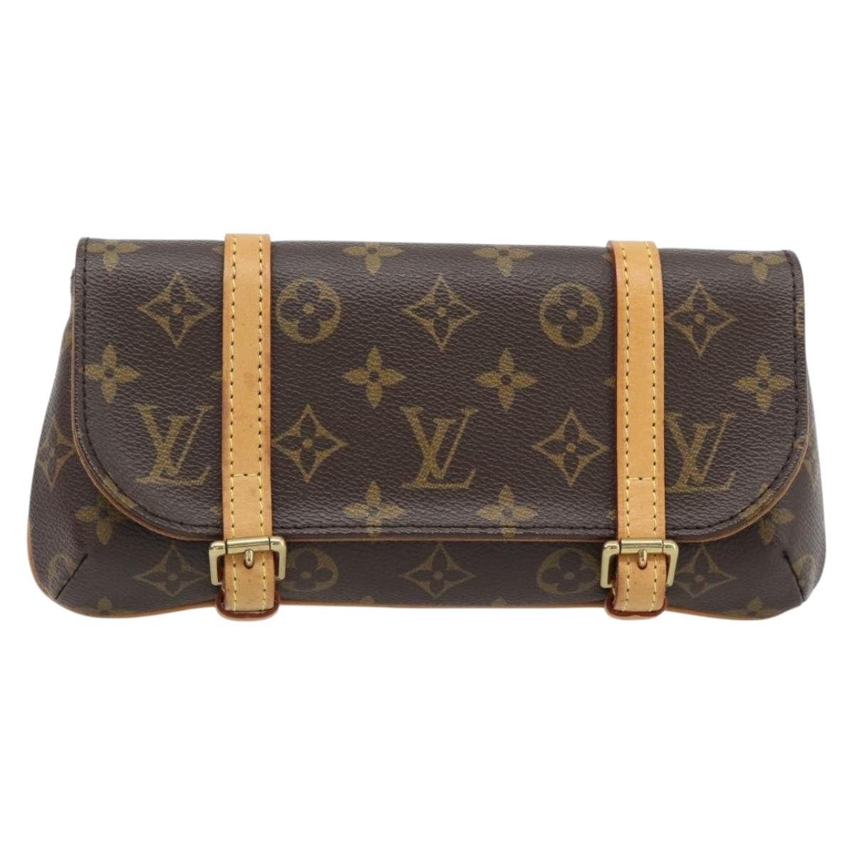 LOUIS VUITTON Monogram Pochette Marrell Waist bag M51159 LV Auth 181630A