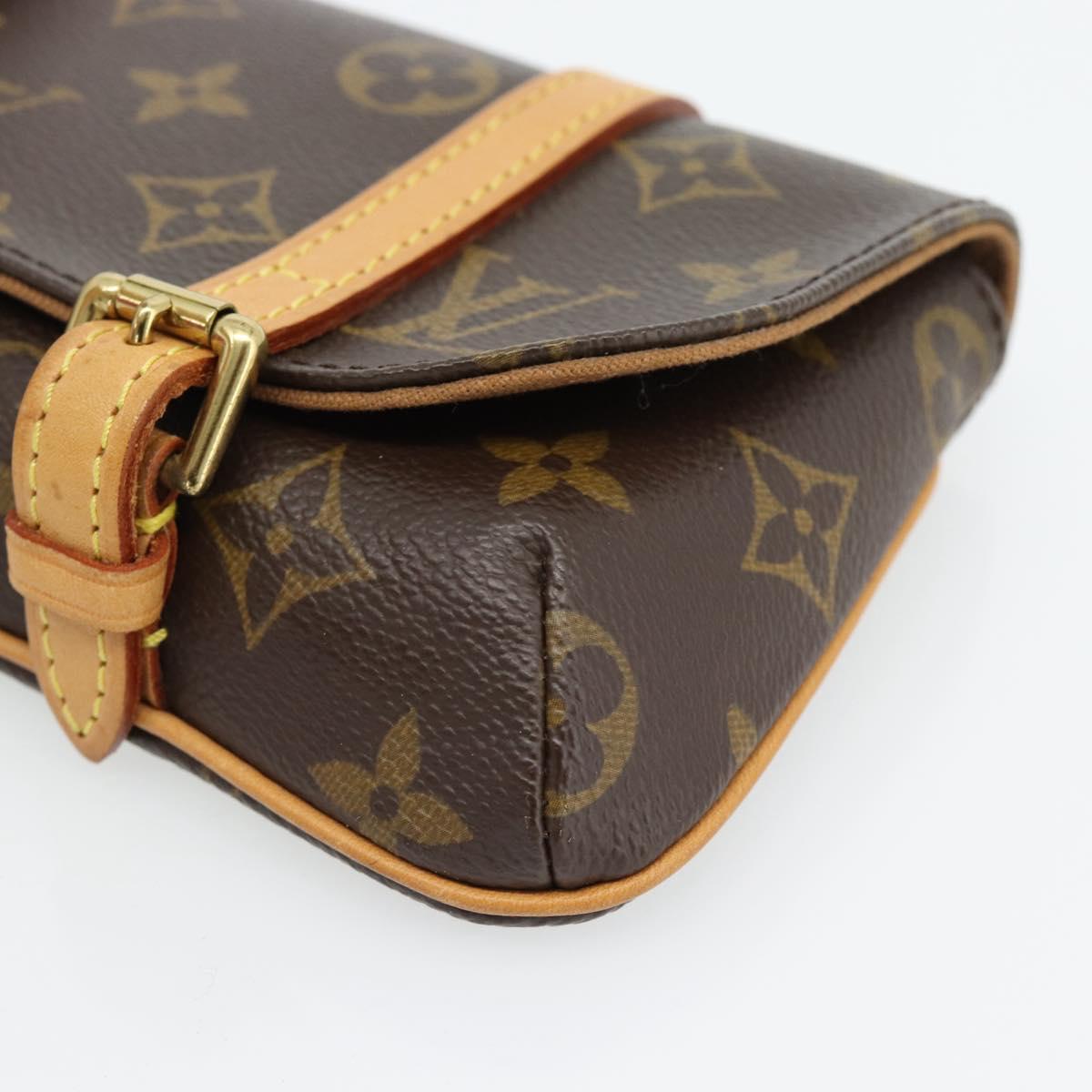 LOUIS VUITTON Monogram Pochette Marrell Waist bag M51159 LV Auth 181630A